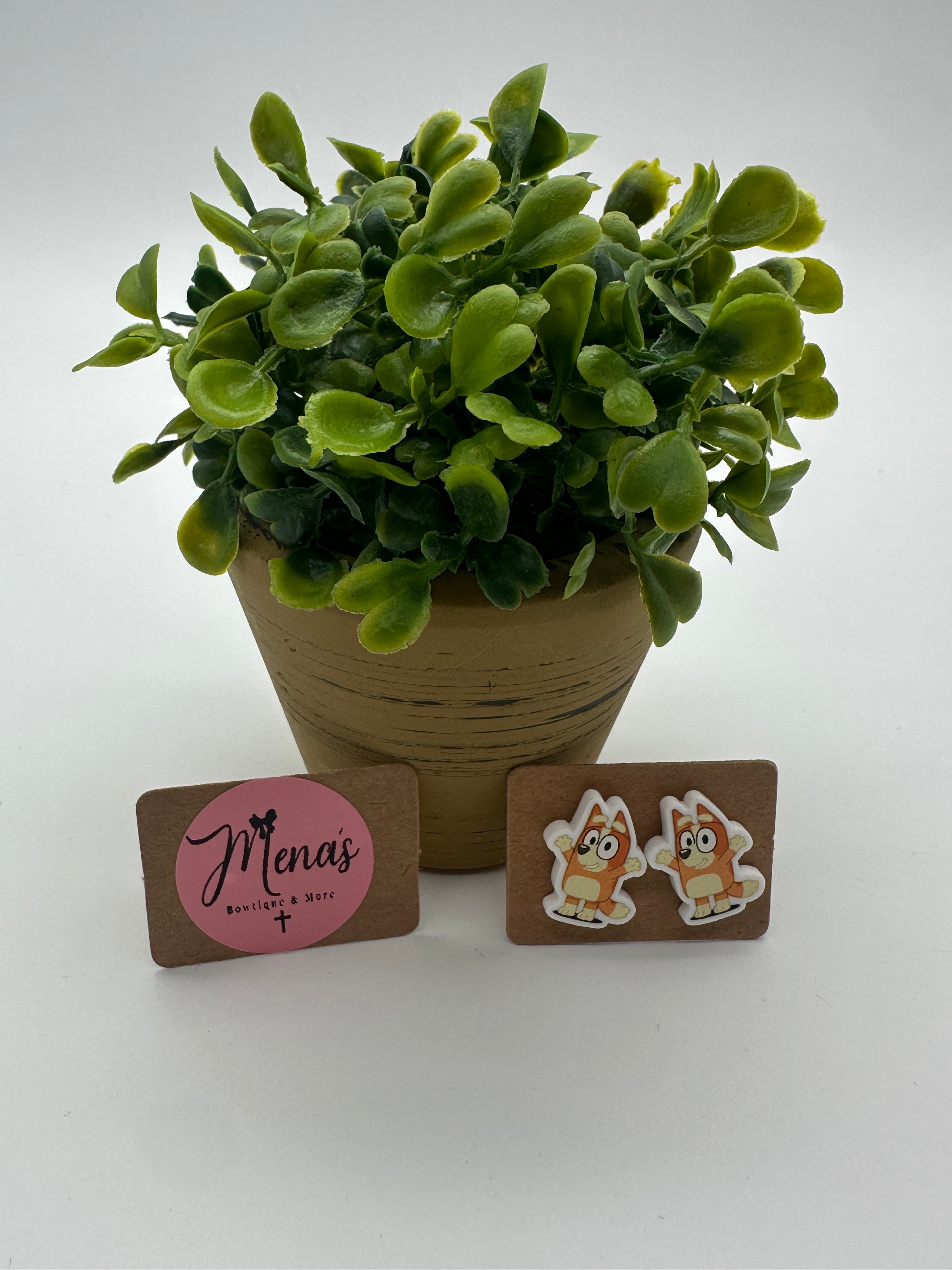 Character Earrings (Studs)