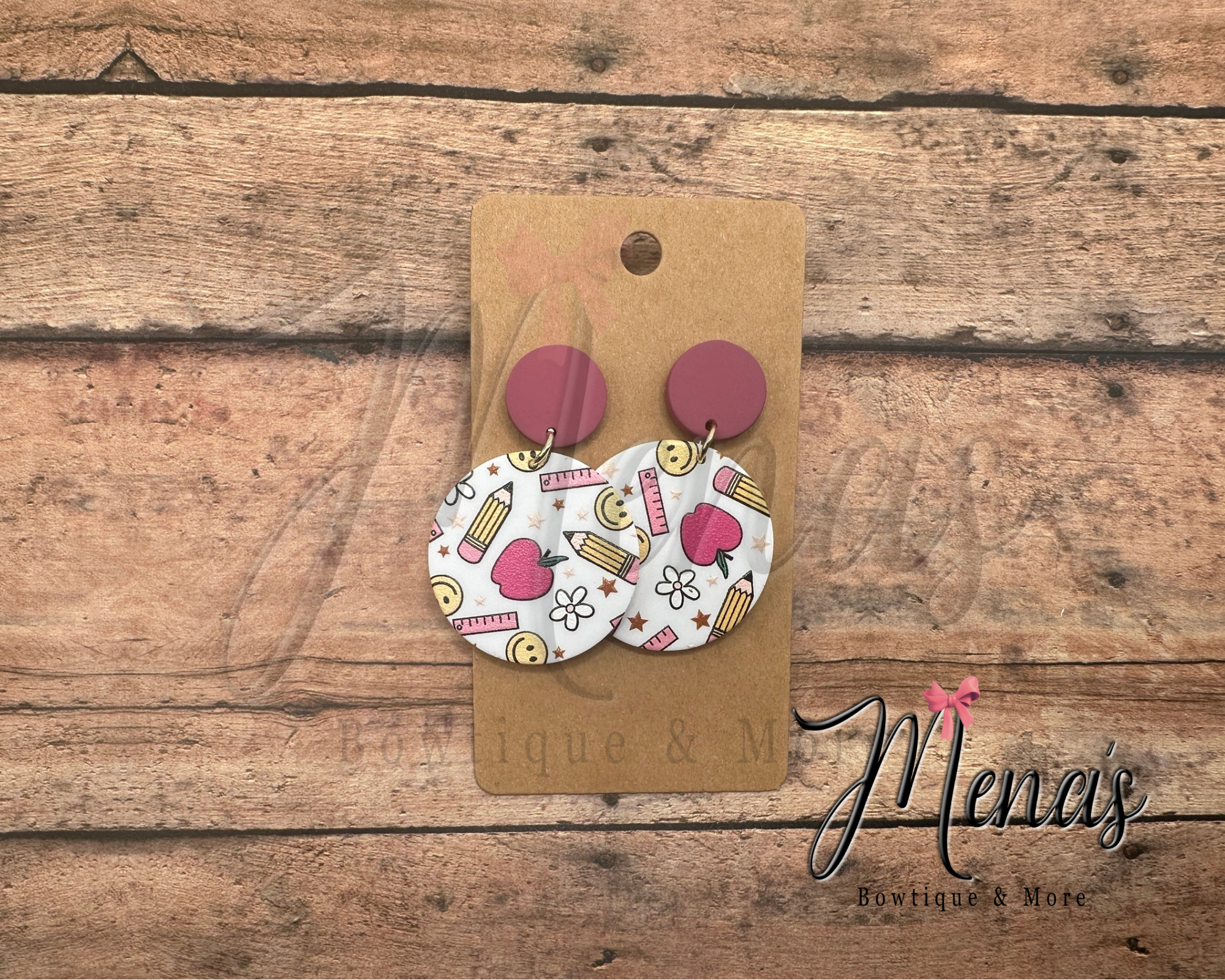 Teacher Dangle Earrings