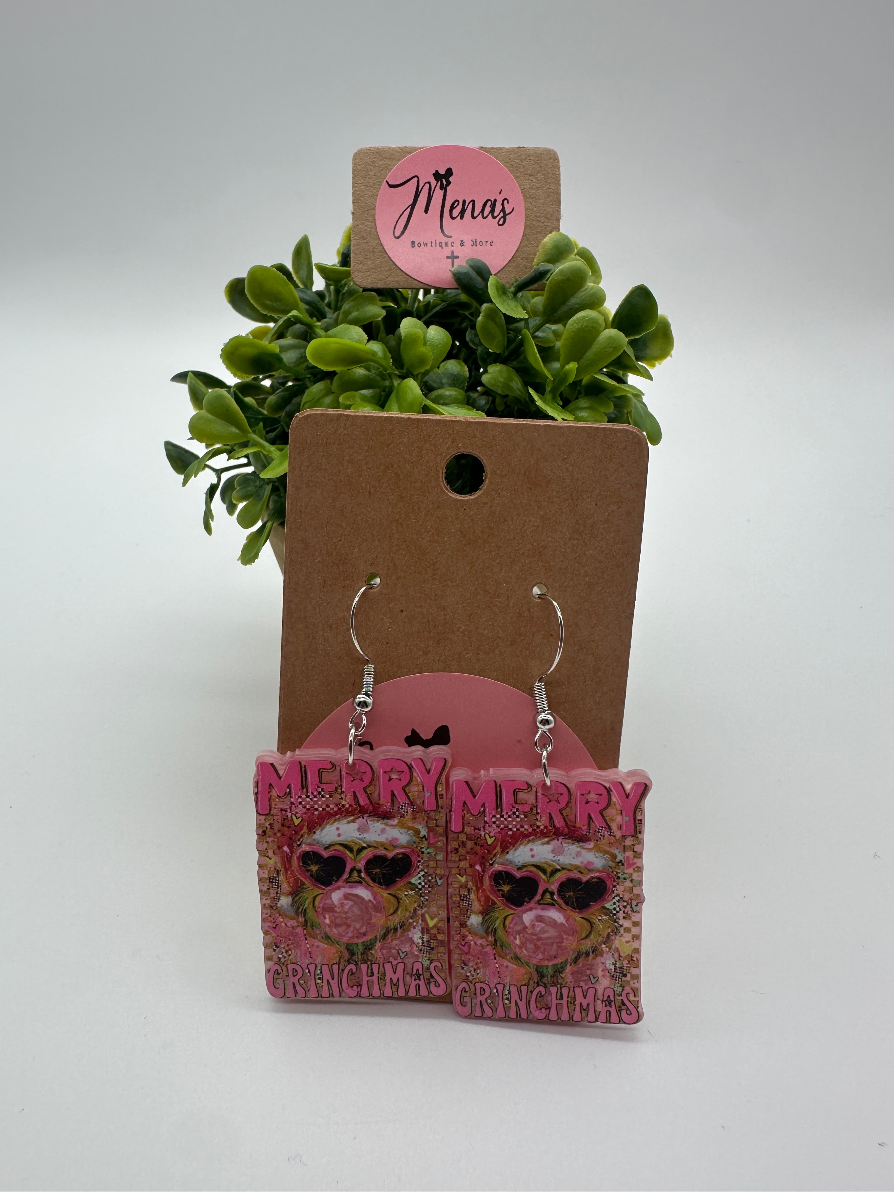 Hook & Loop Christmas Dangle Earrings (assorted)