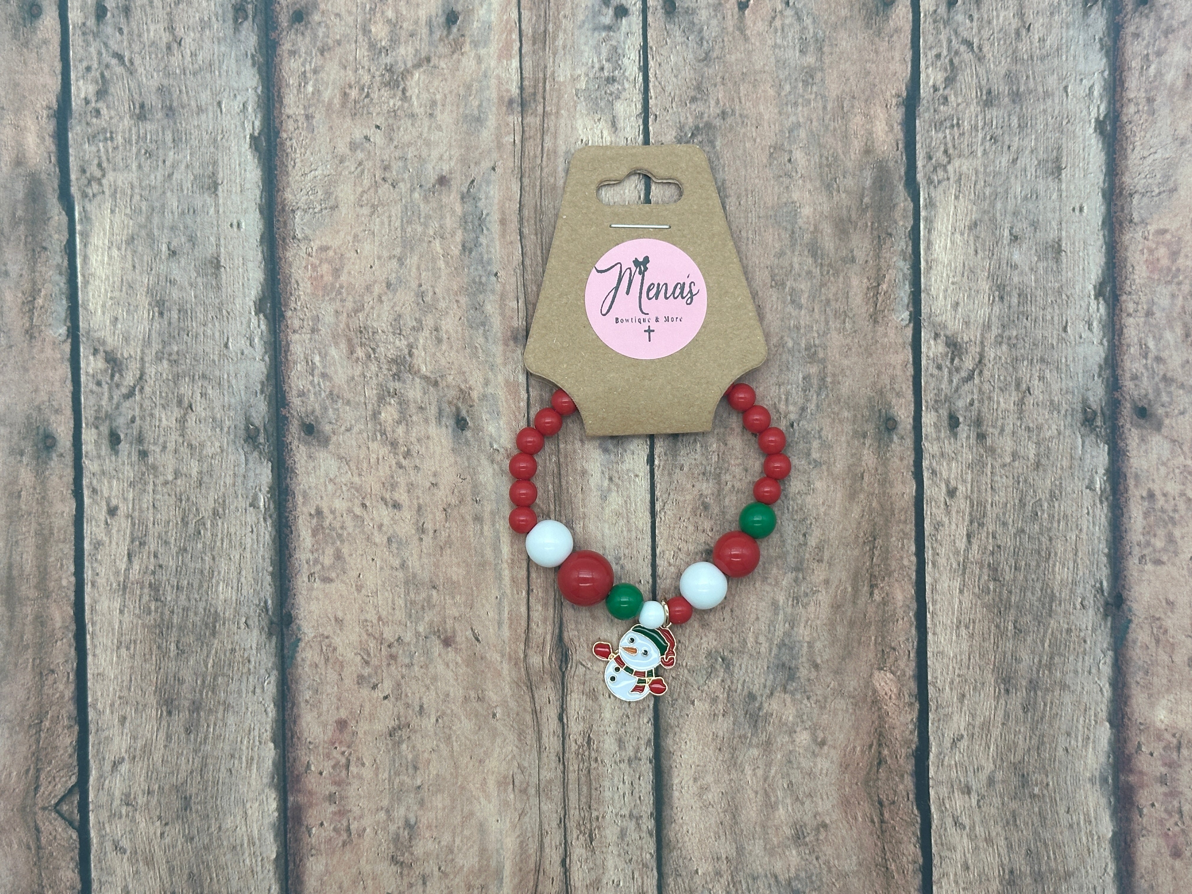 Christmas Beaded Earrings & Necklaces (assorted)