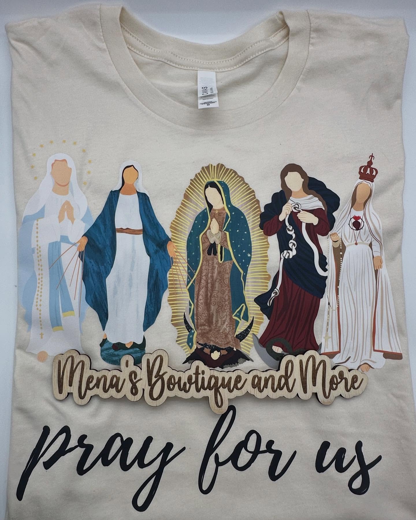 Pray for us- Mother Mary Shirt (Adult)