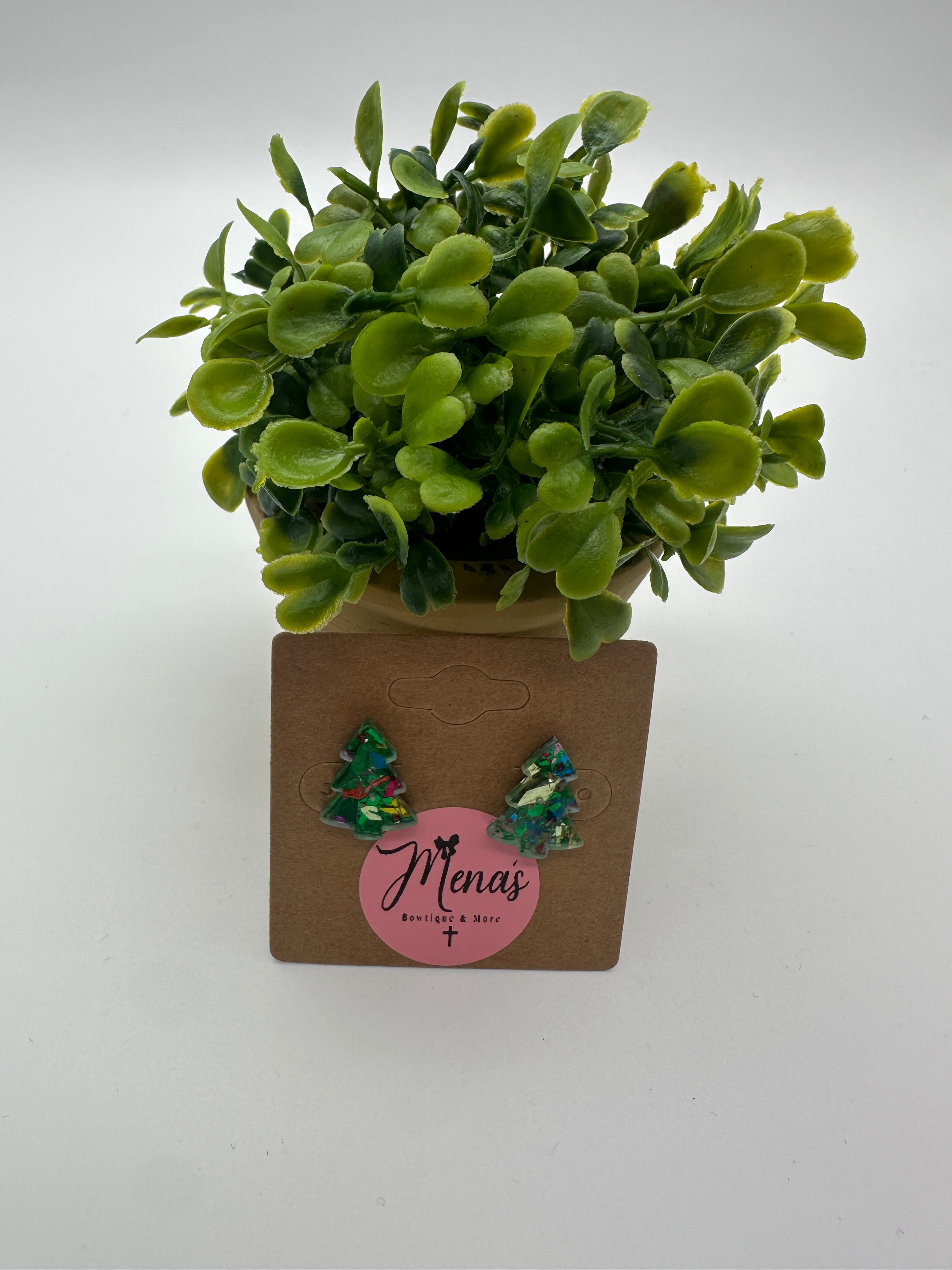 Christmas Tree Earring Studs