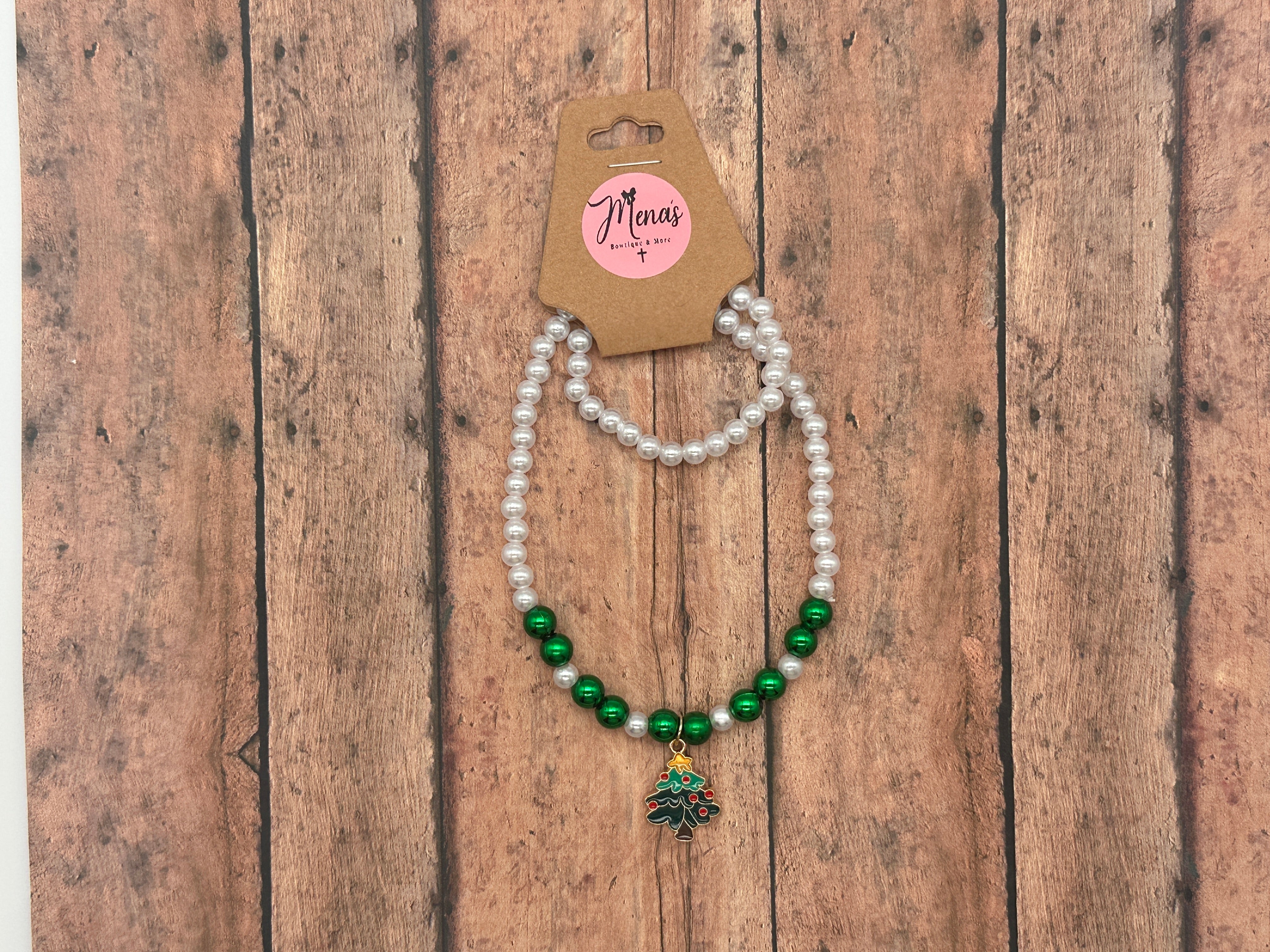 Christmas Beaded Earrings & Necklaces (assorted)