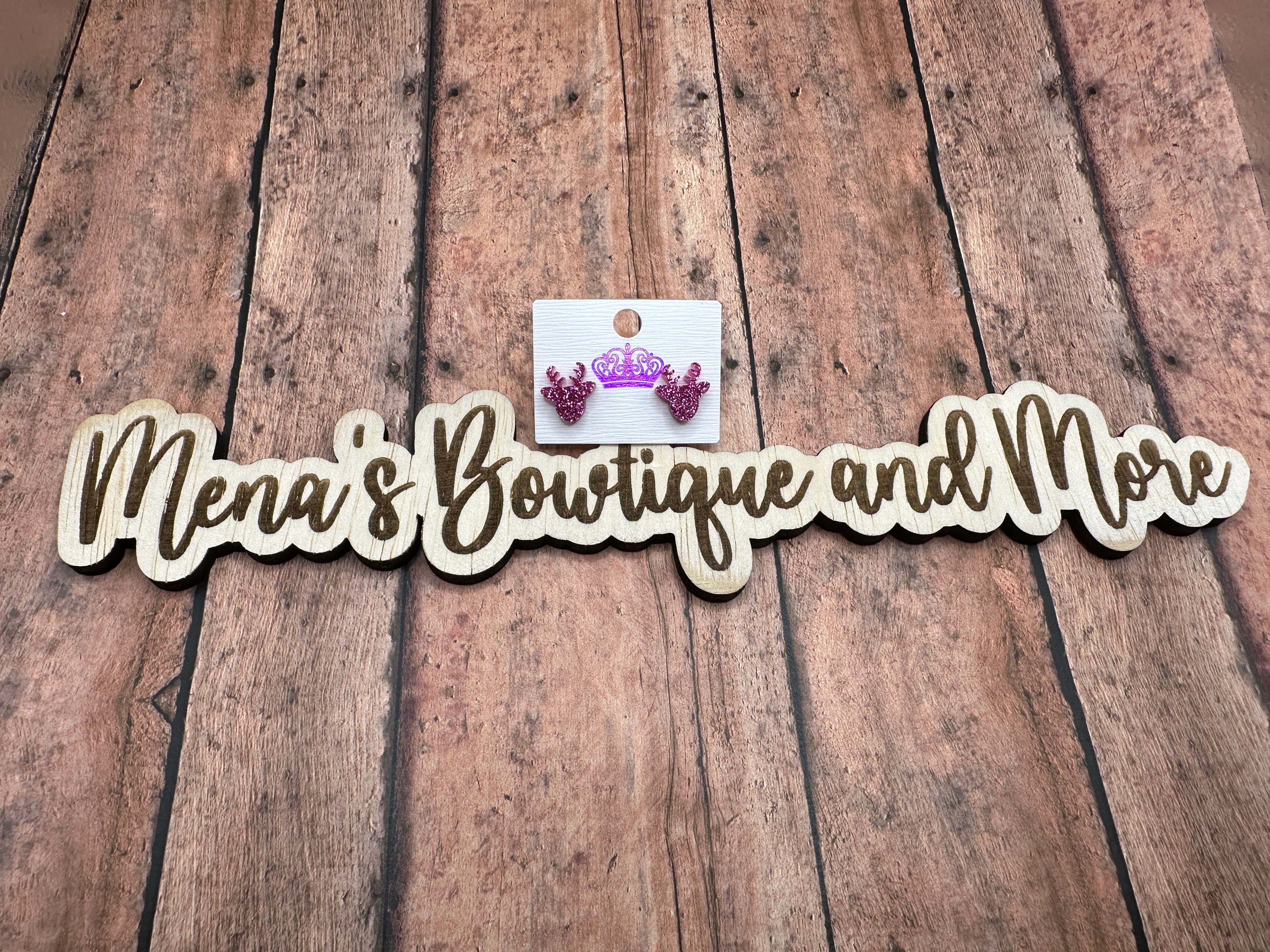 Reindeer Earring Studs