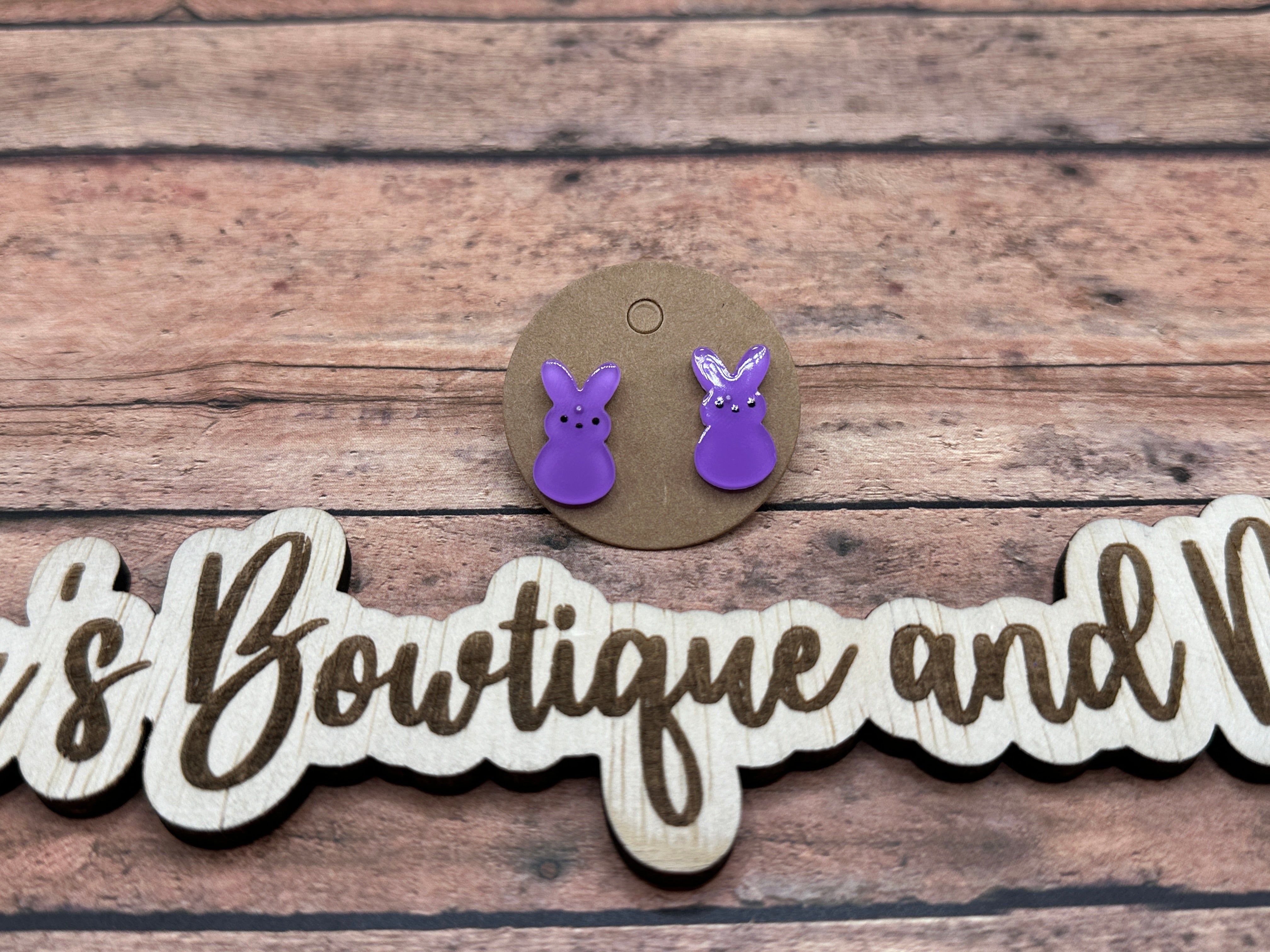 Easter Peep Earrings