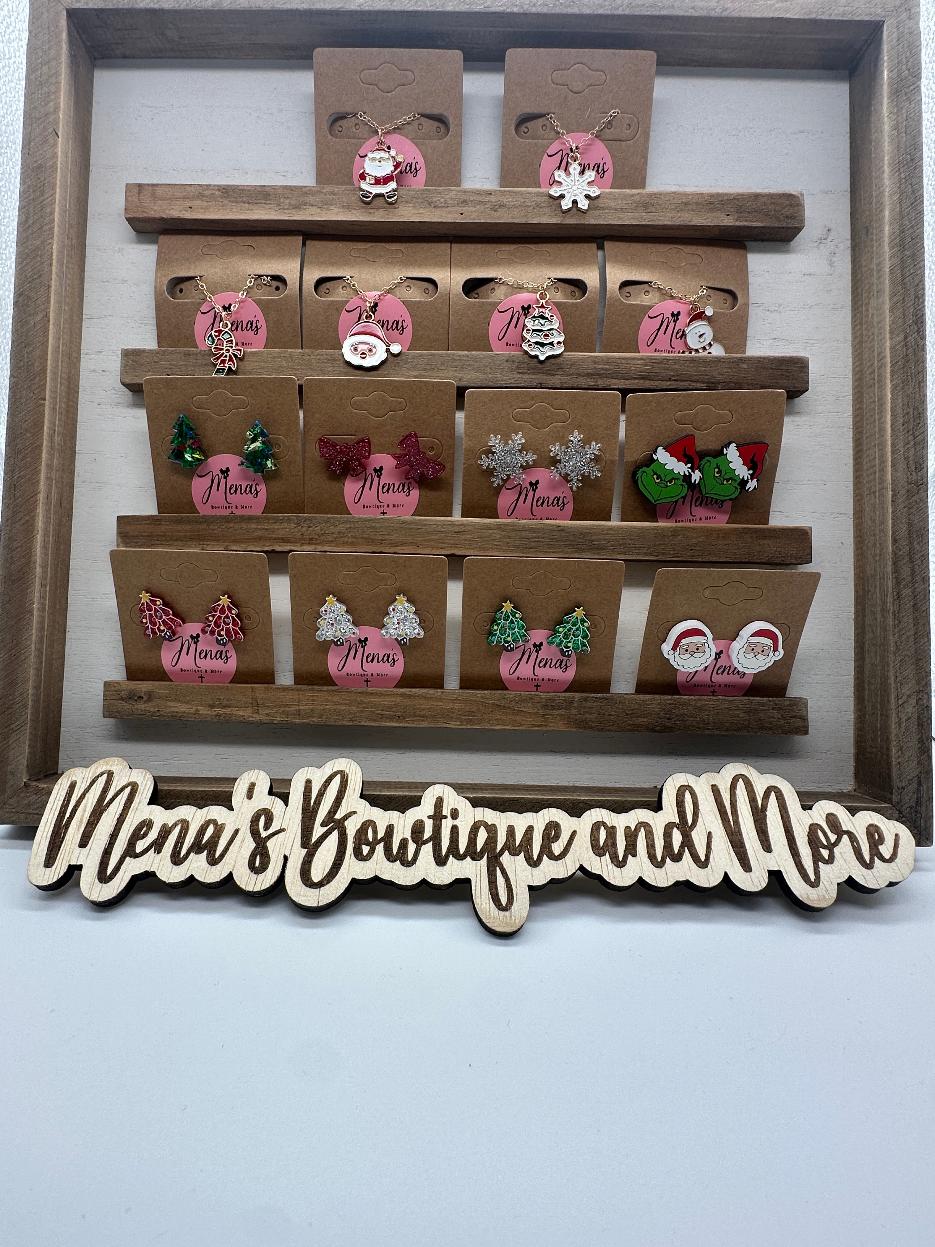 Christmas Tree Earring Studs