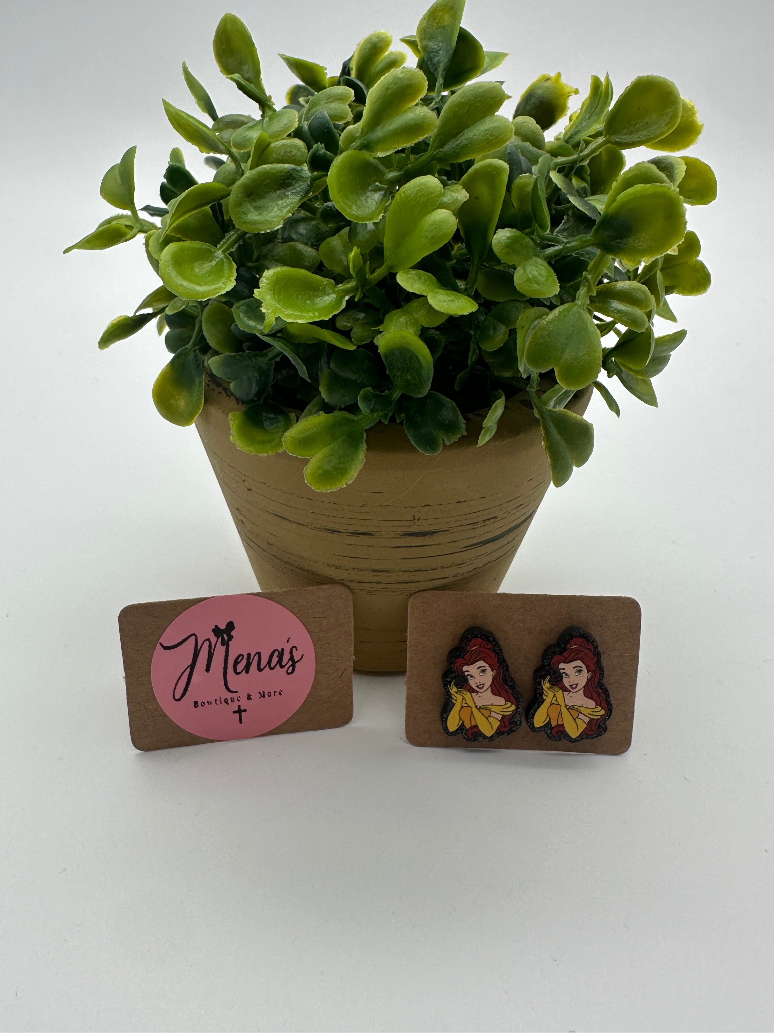 Character Earrings (Studs)