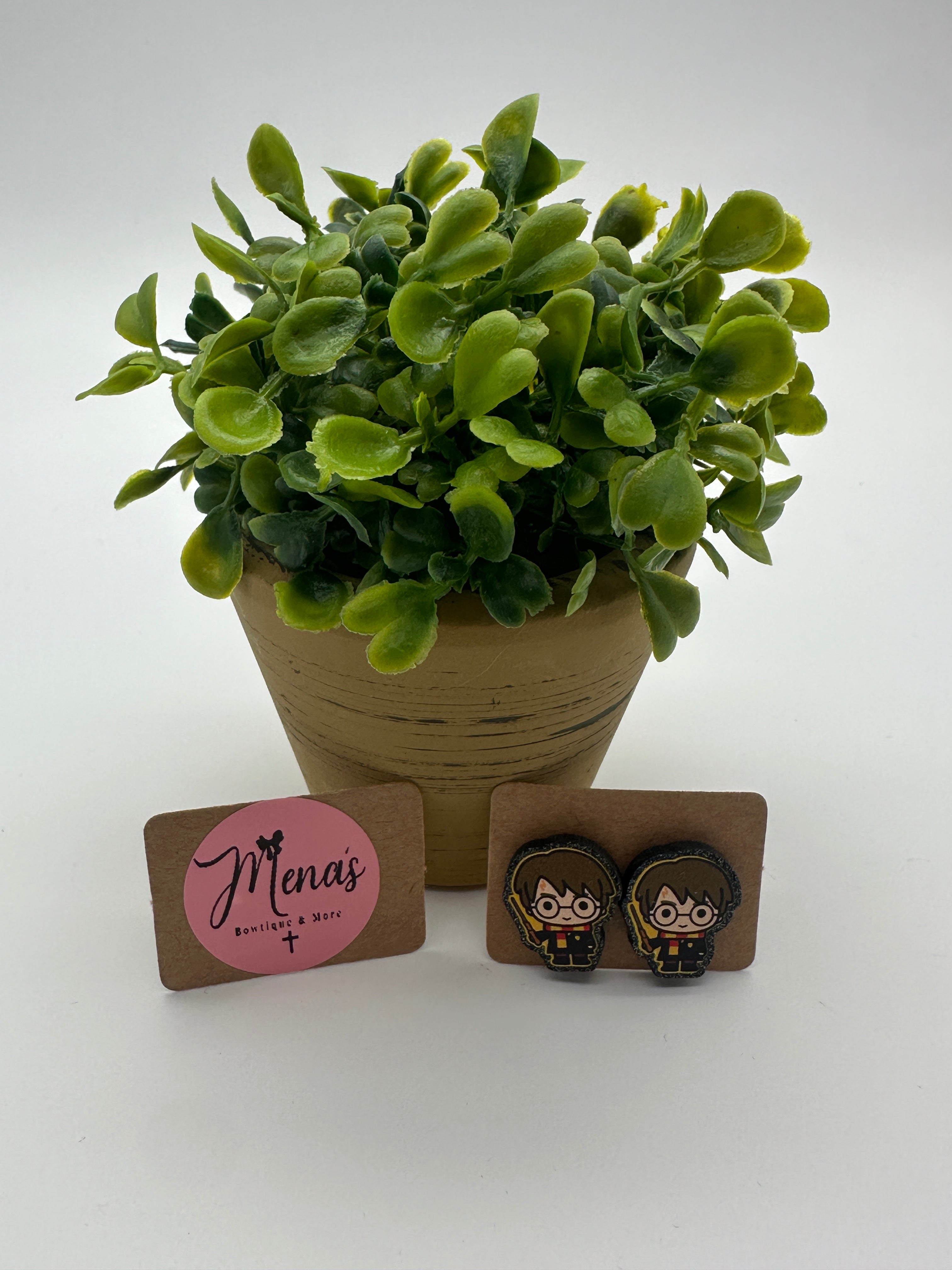 Character Earrings (Studs)