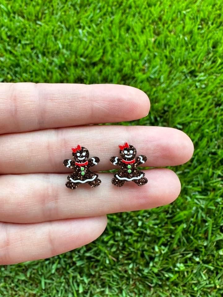 Gingerbread Earrings