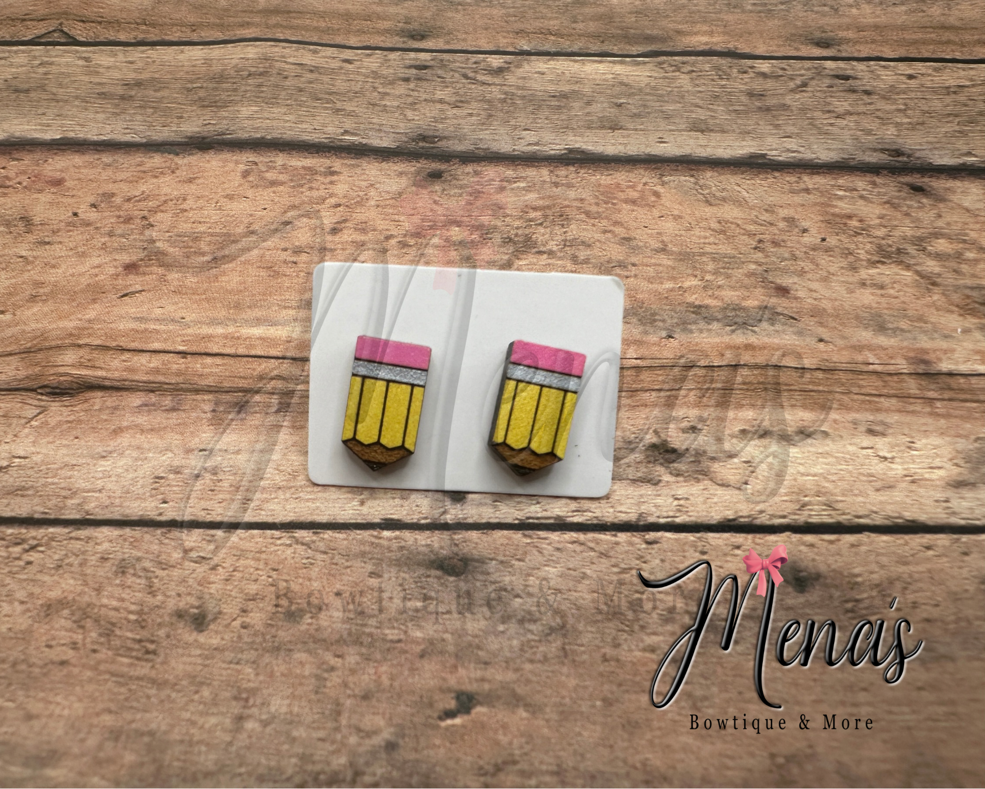 Teacher Earrings (Studs)