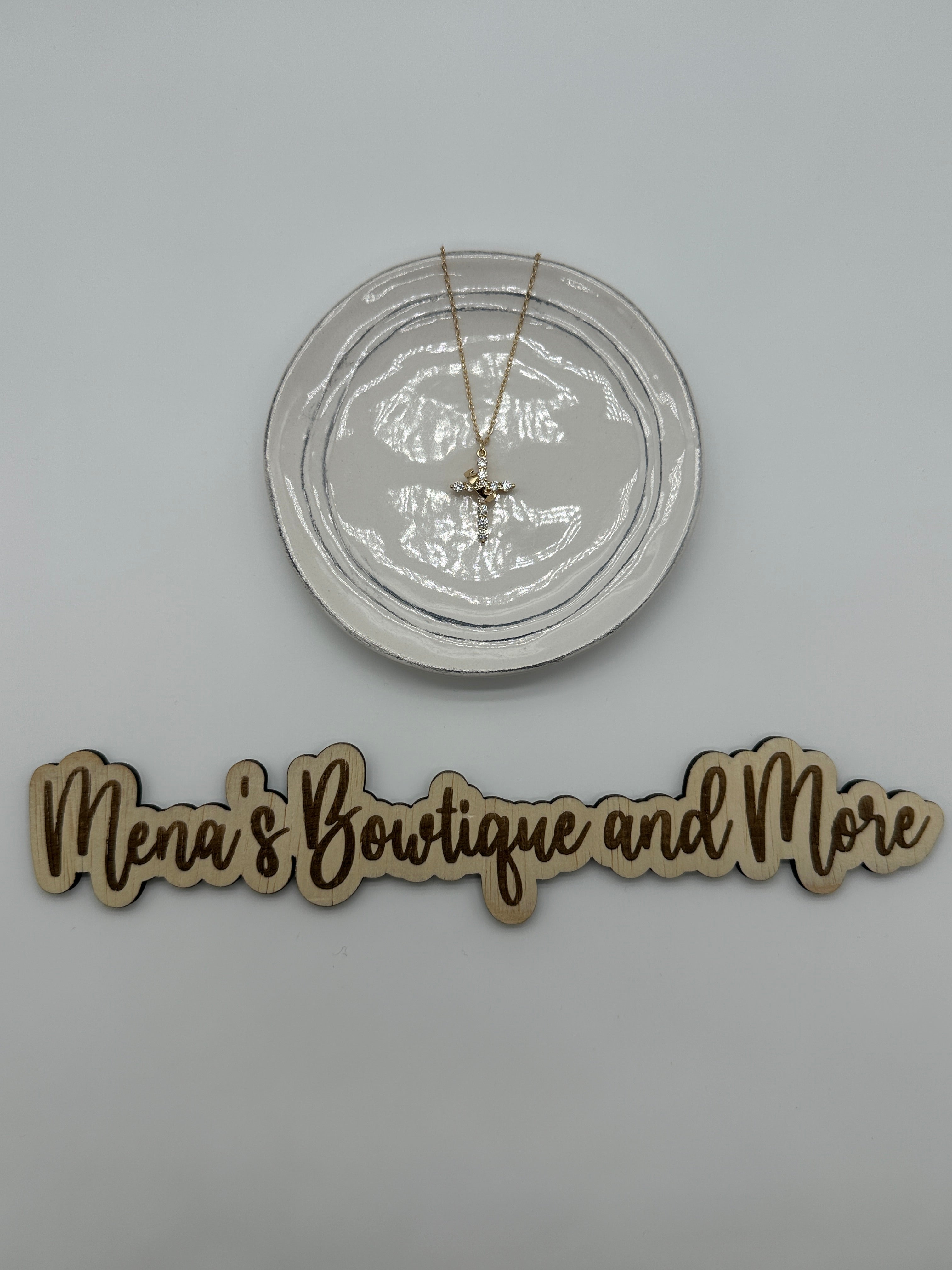 Daughter of a King Gold Necklace & Earrings