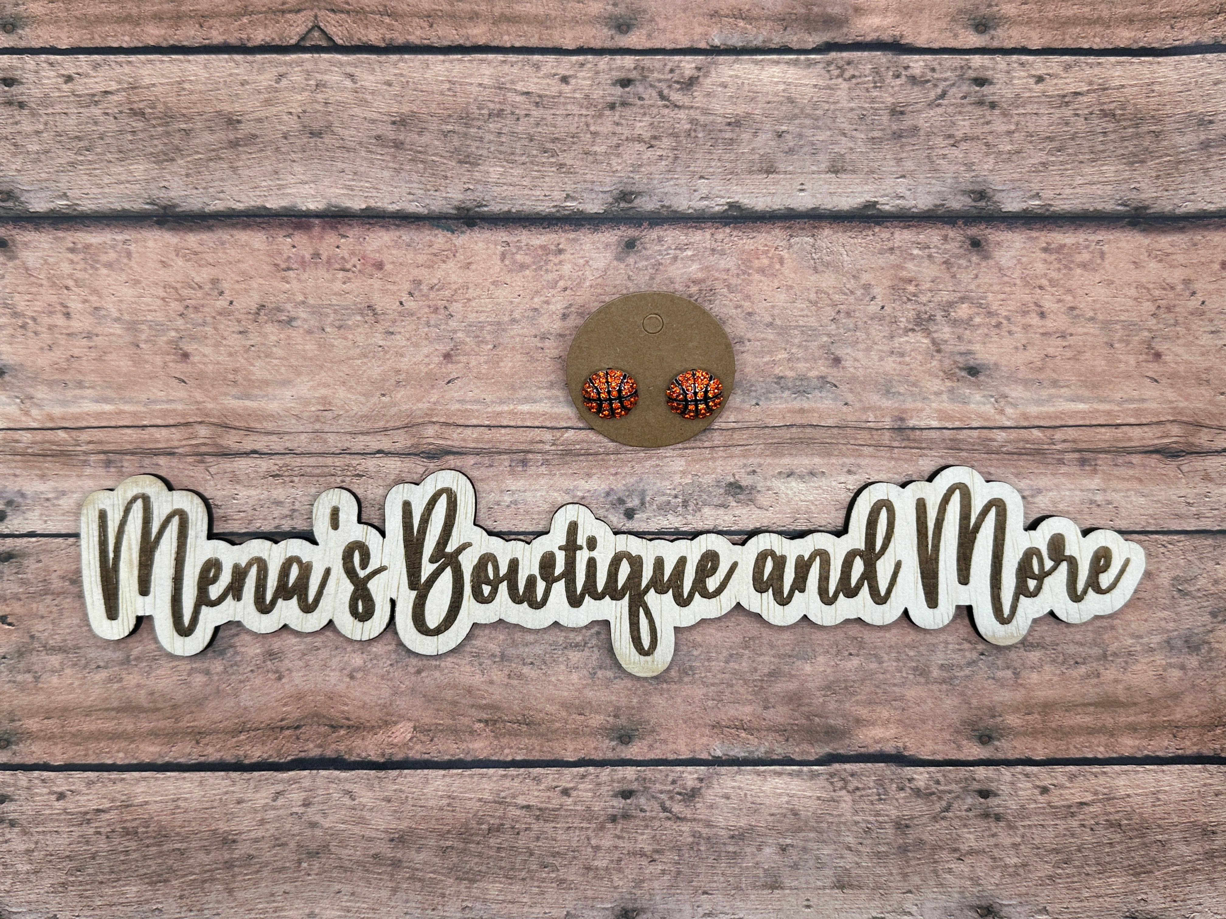 Sport Rhinestone Studs