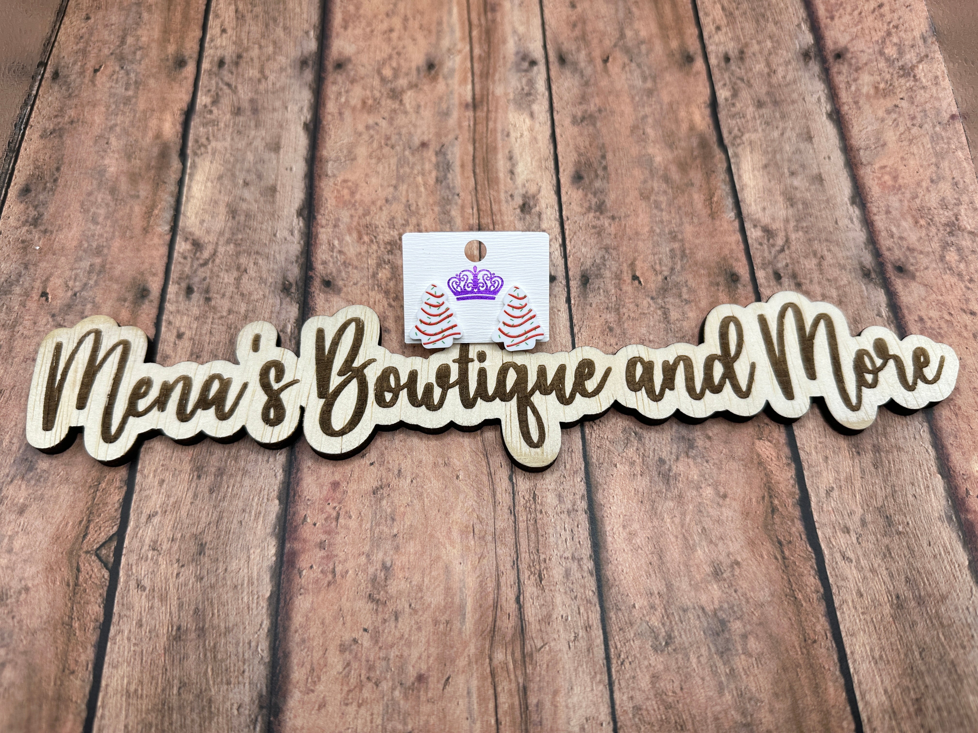 Christmas Tree Earring Studs