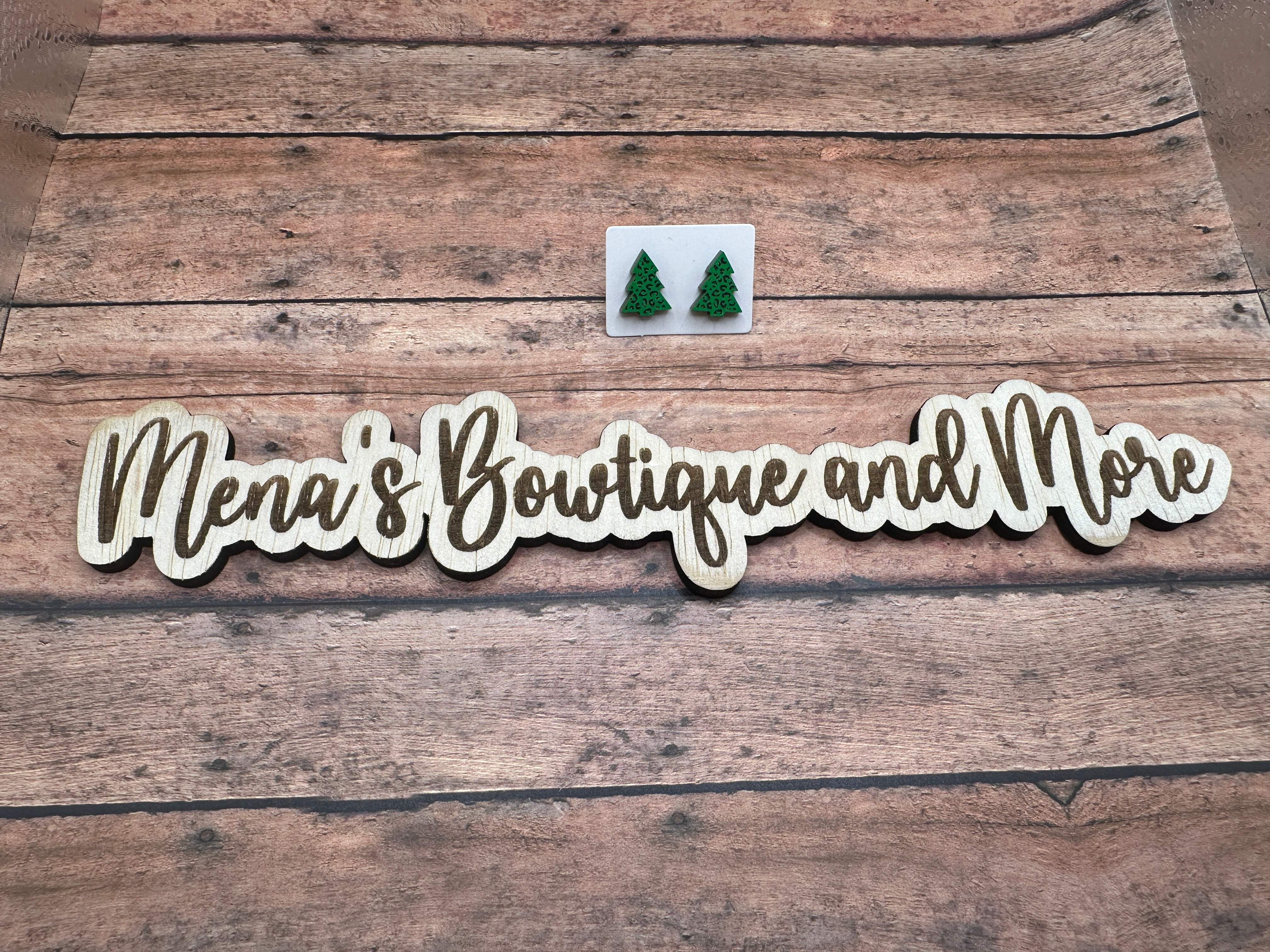 Christmas Tree Earring Studs