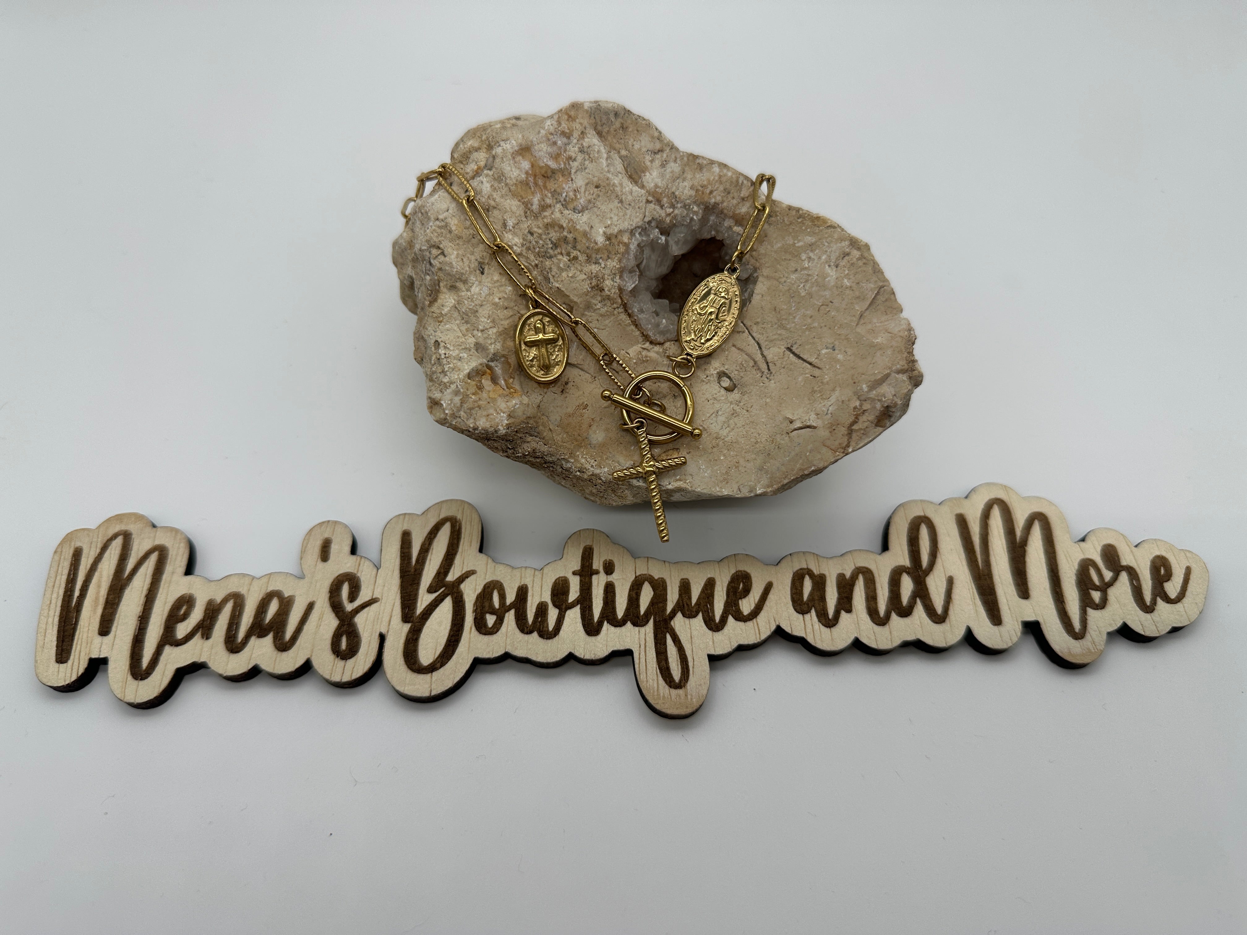 Miraculous Mary Chunky Necklace- Assorted