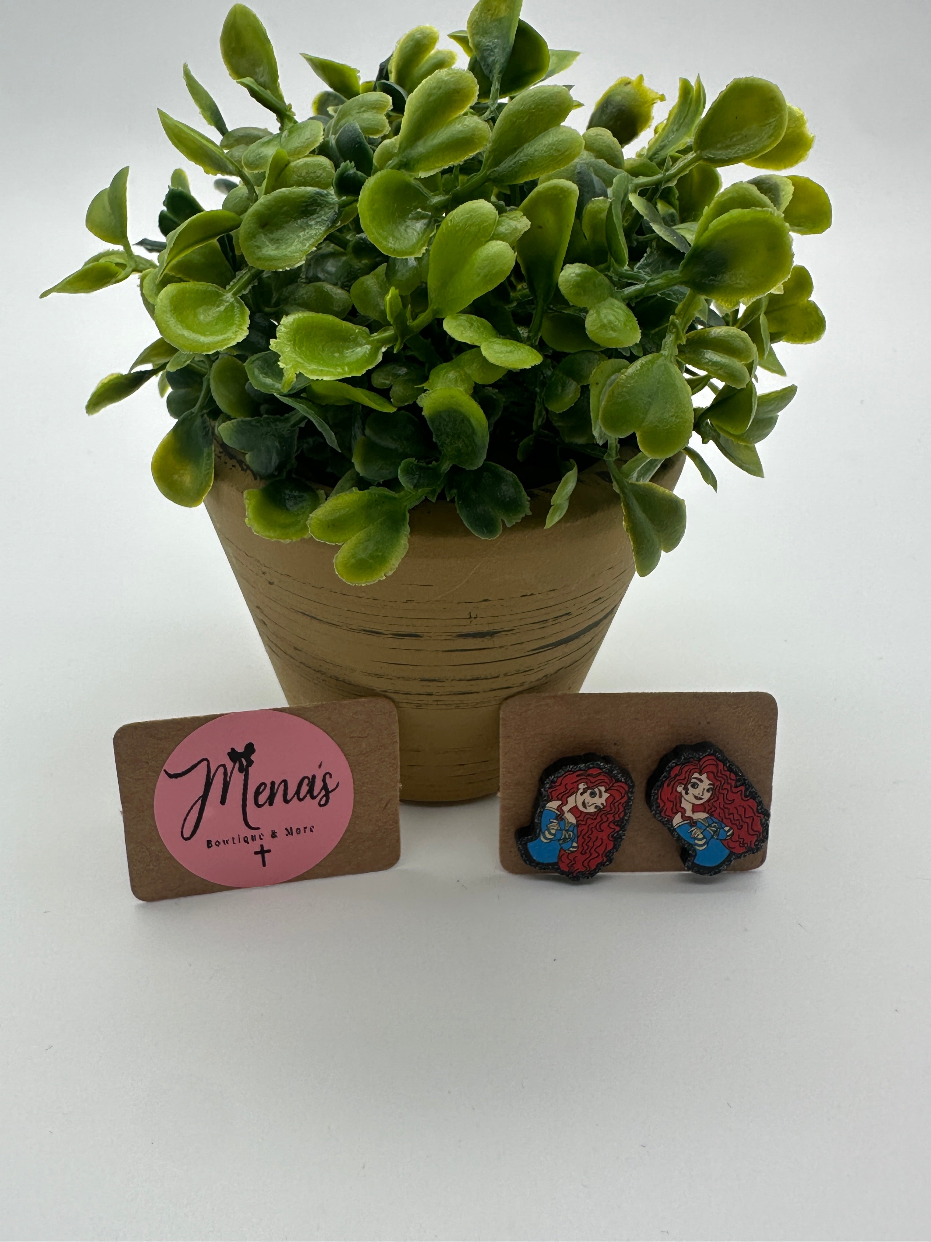 Character Earrings (Studs)