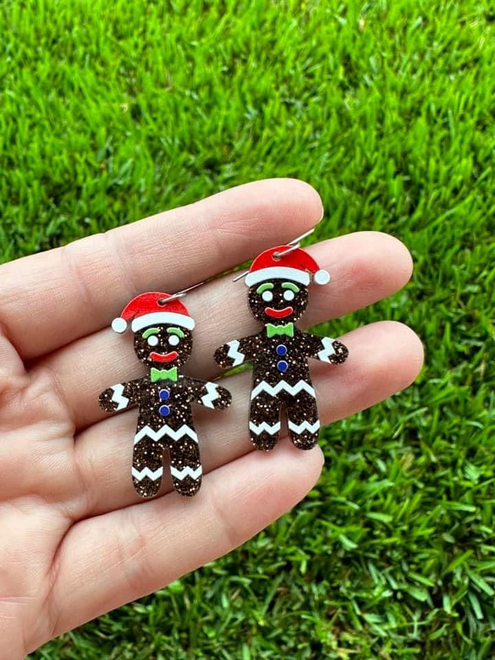 Gingerbread Earrings