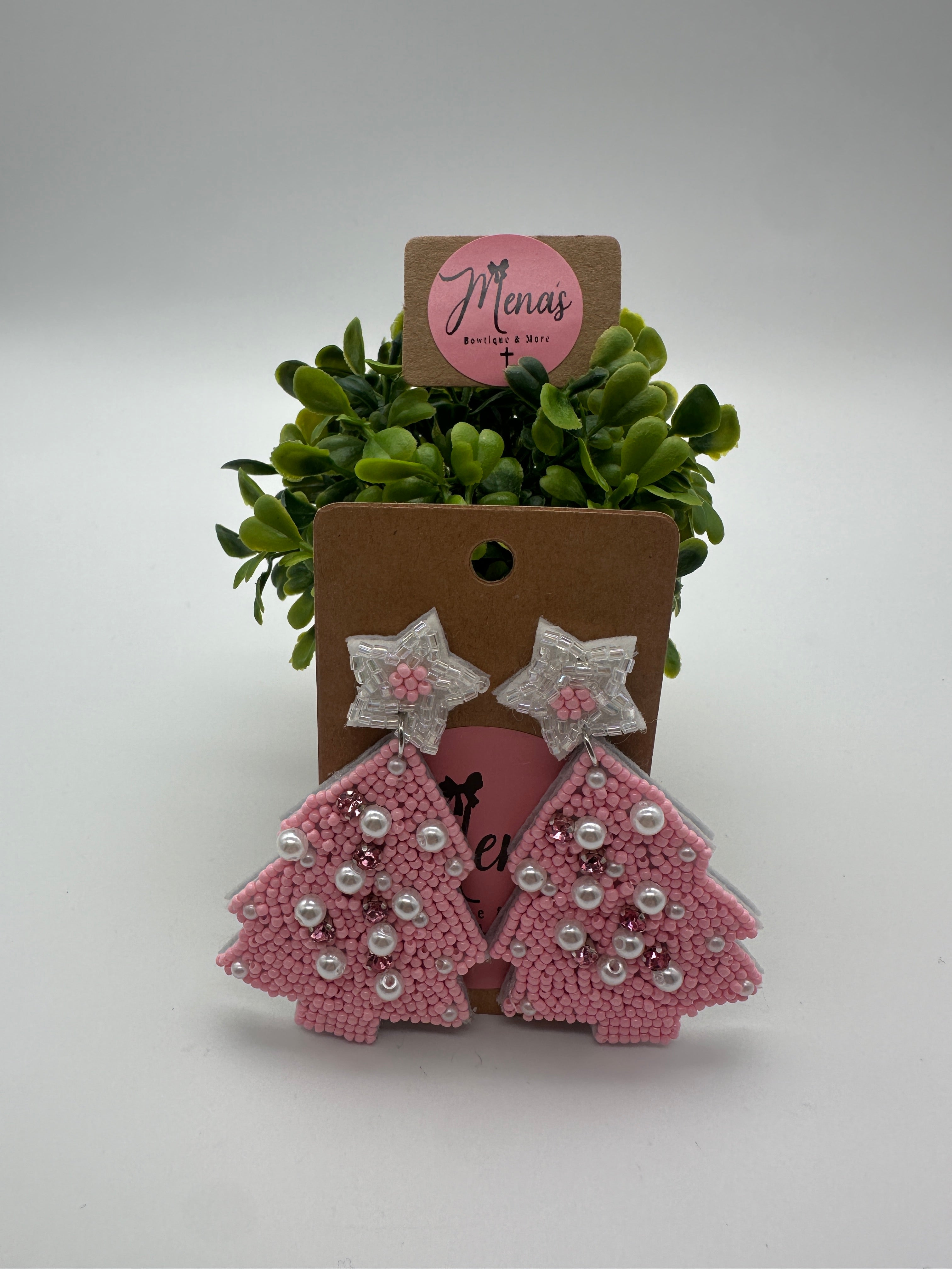 Christmas Tree Dangle Earrings (assorted)