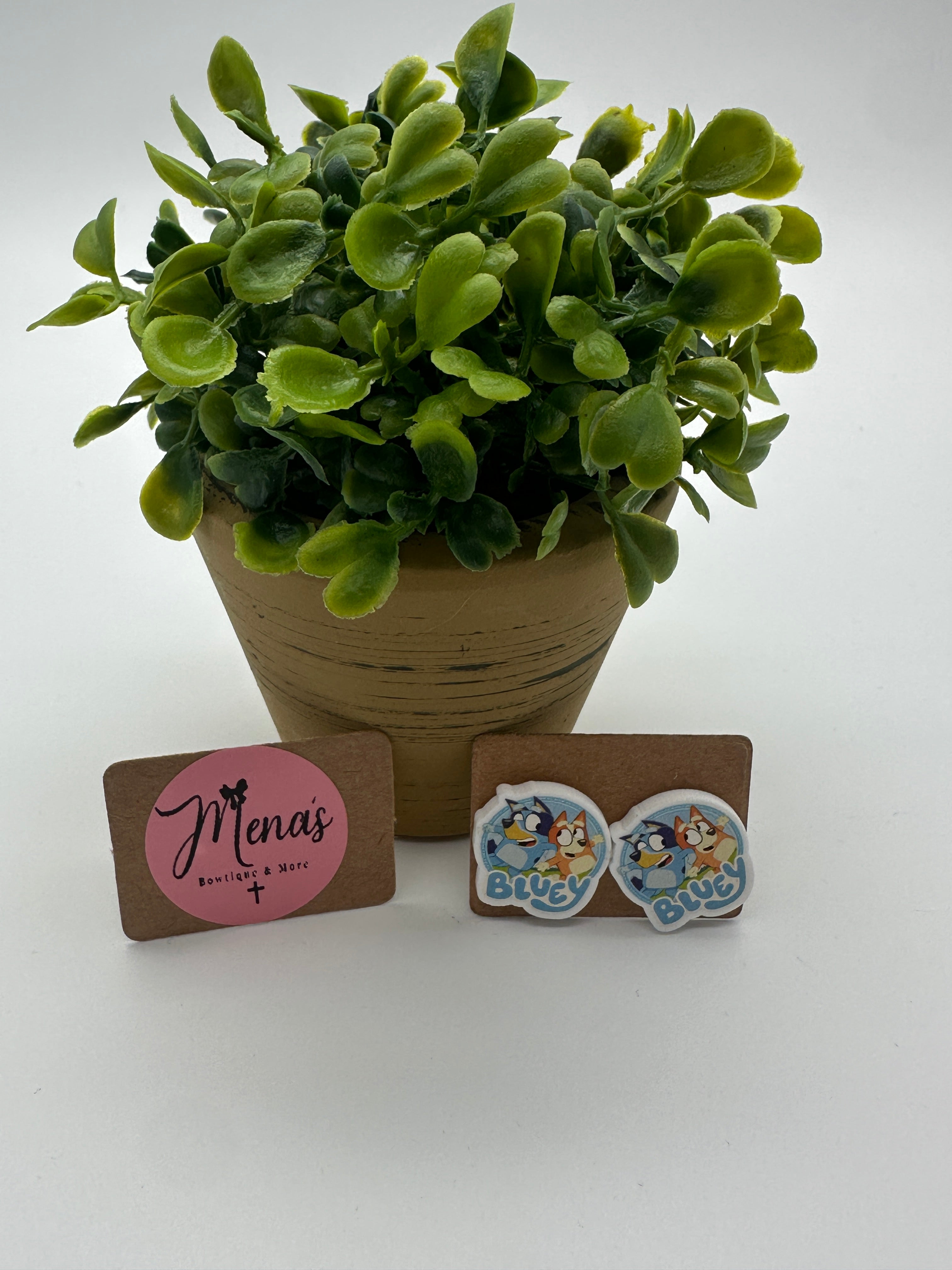 Character Earrings (Studs)