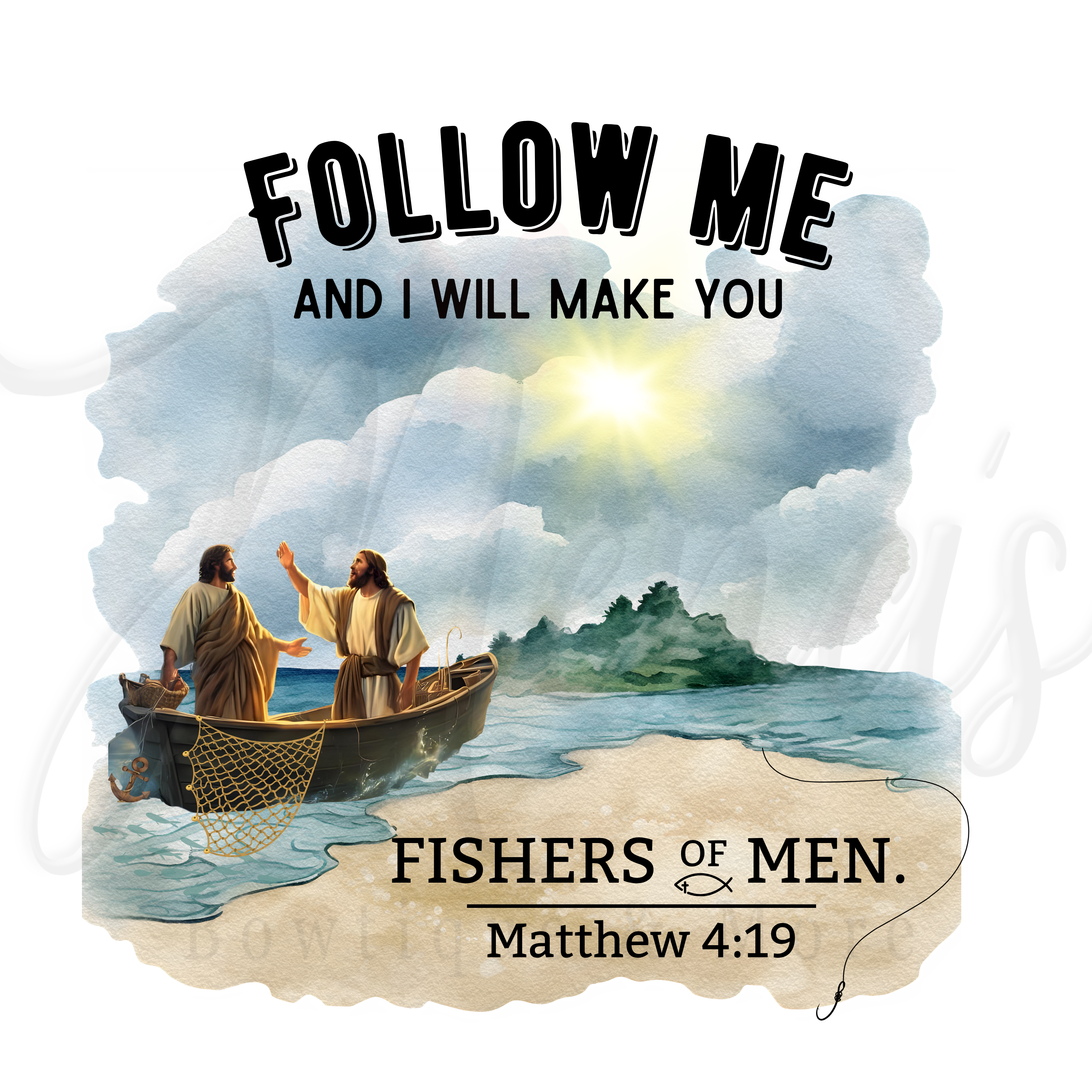 Fishers of Men- 12 Apostles Custom Performance Shirt (Adult)