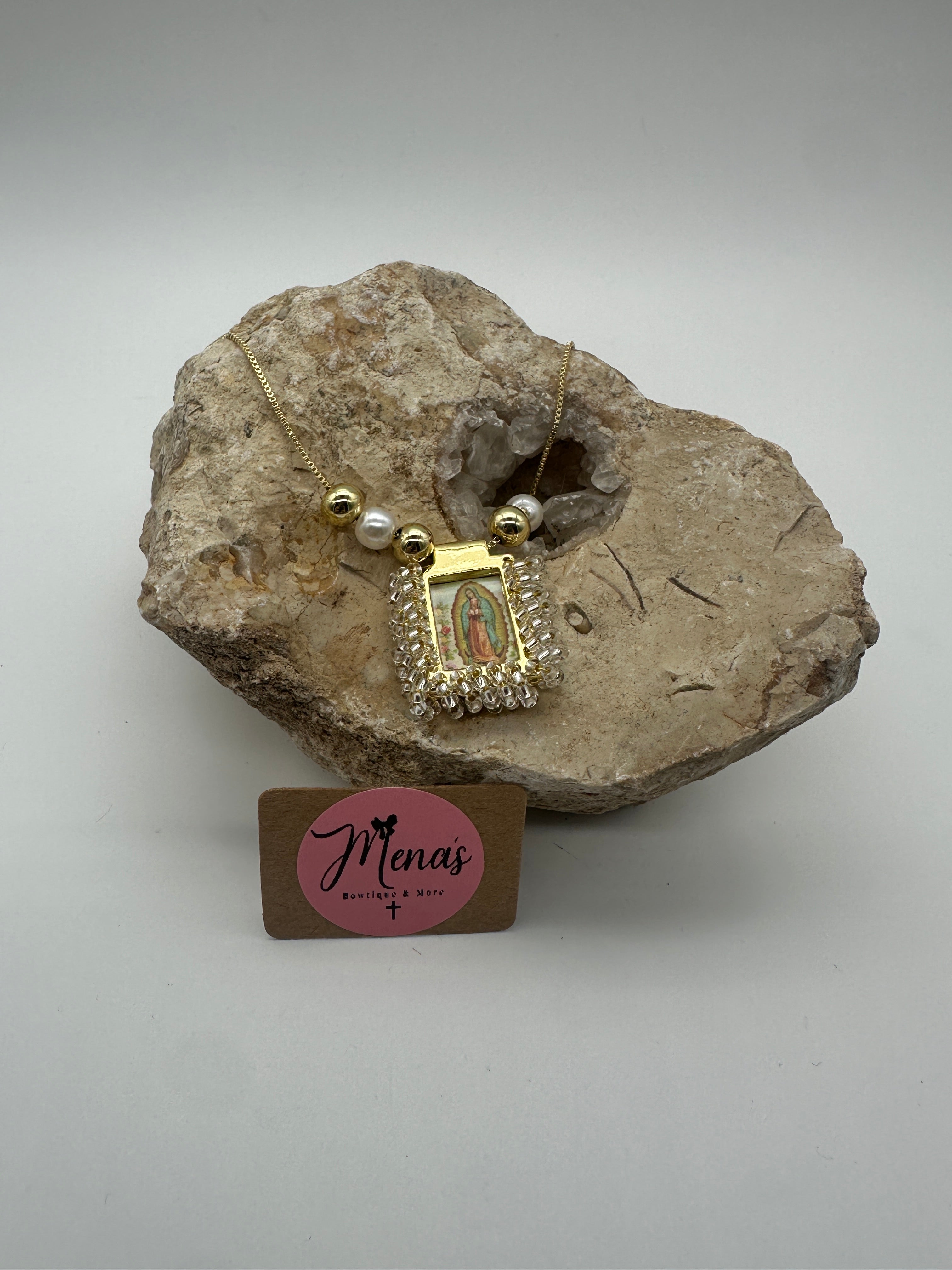 Virgen de Guadalupe- Gold Necklaces Assortment
