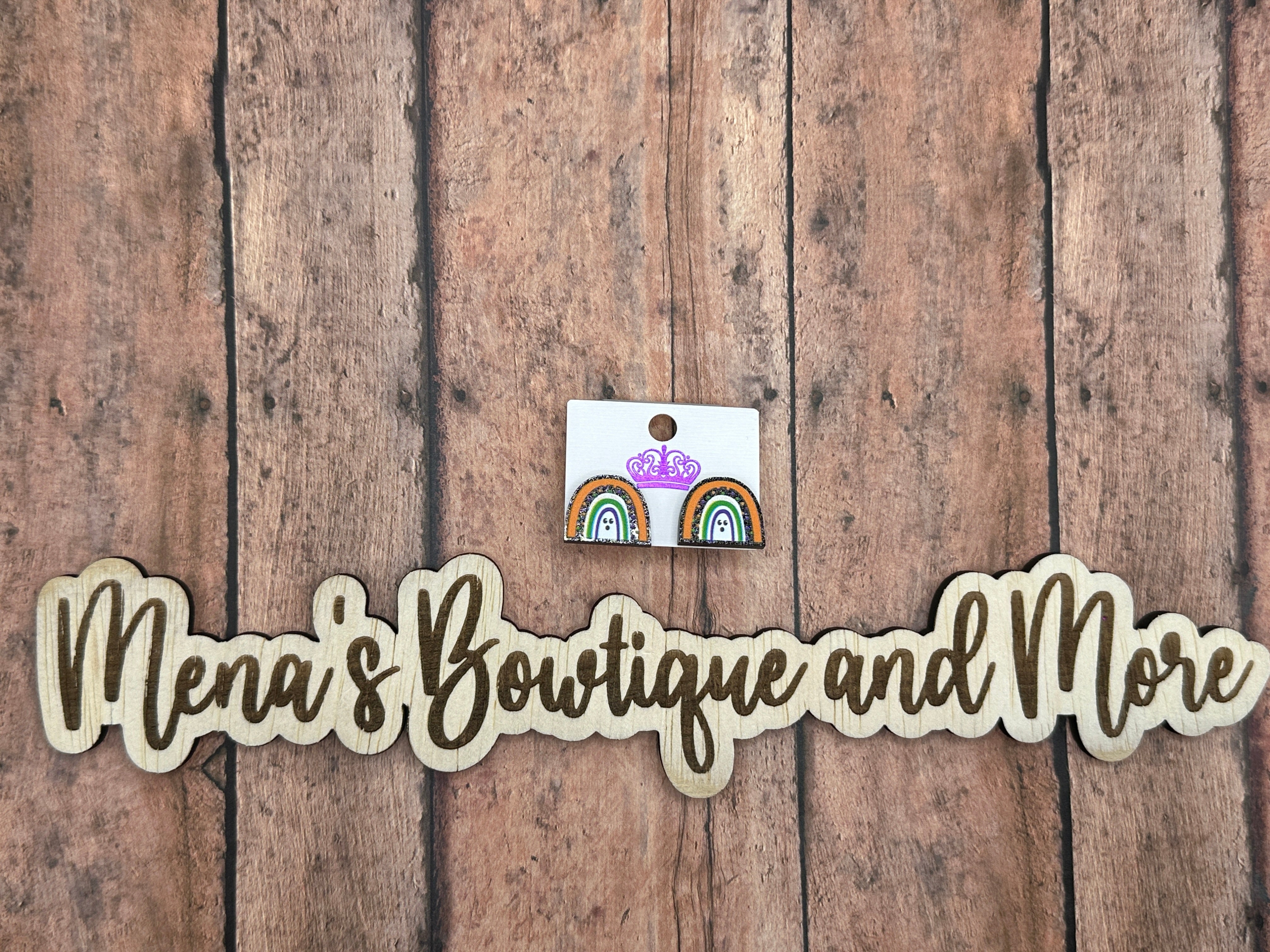 Halloween Rainbow Earrings