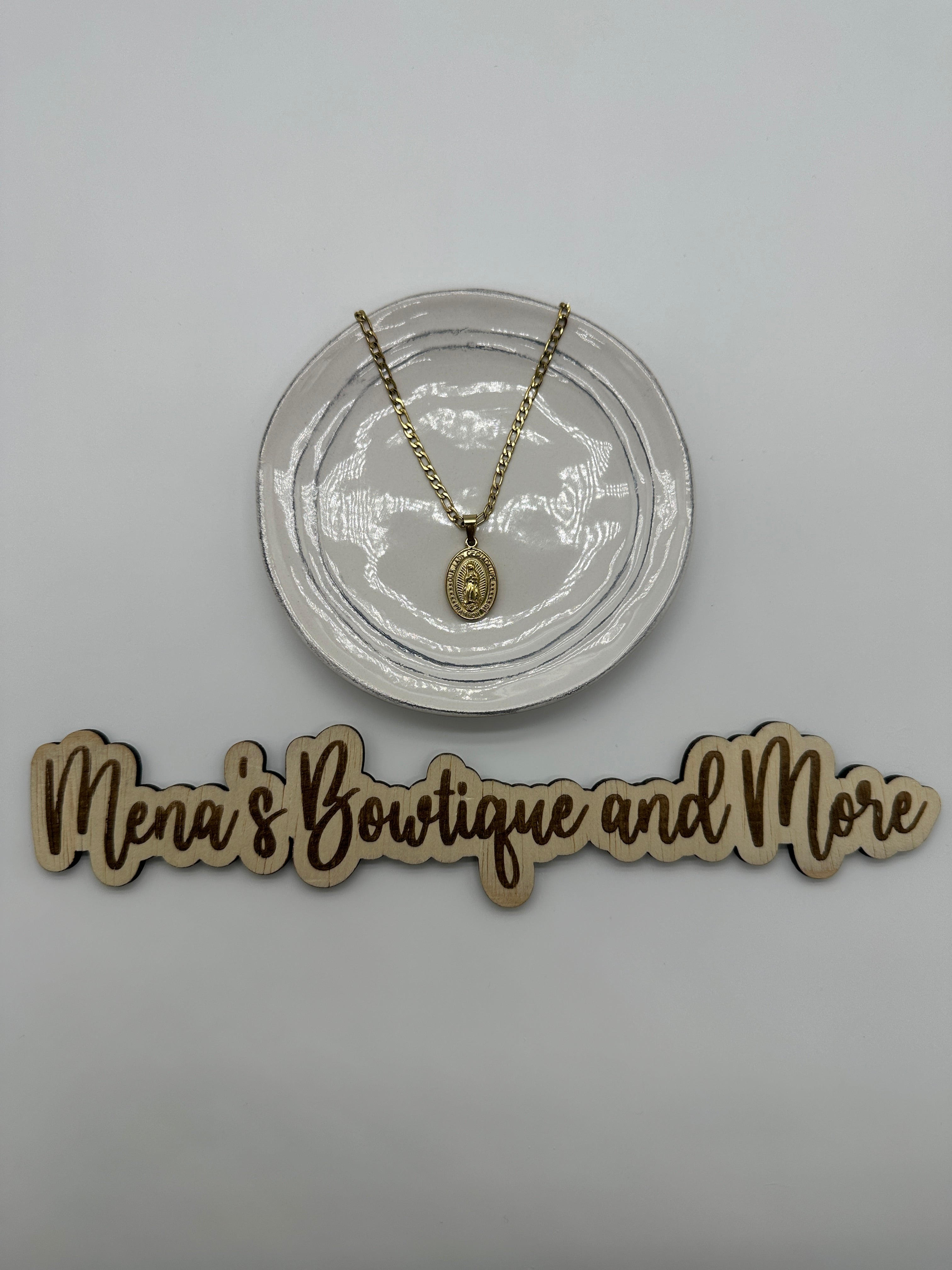 Virgen de Guadalupe- Gold Necklaces Assortment