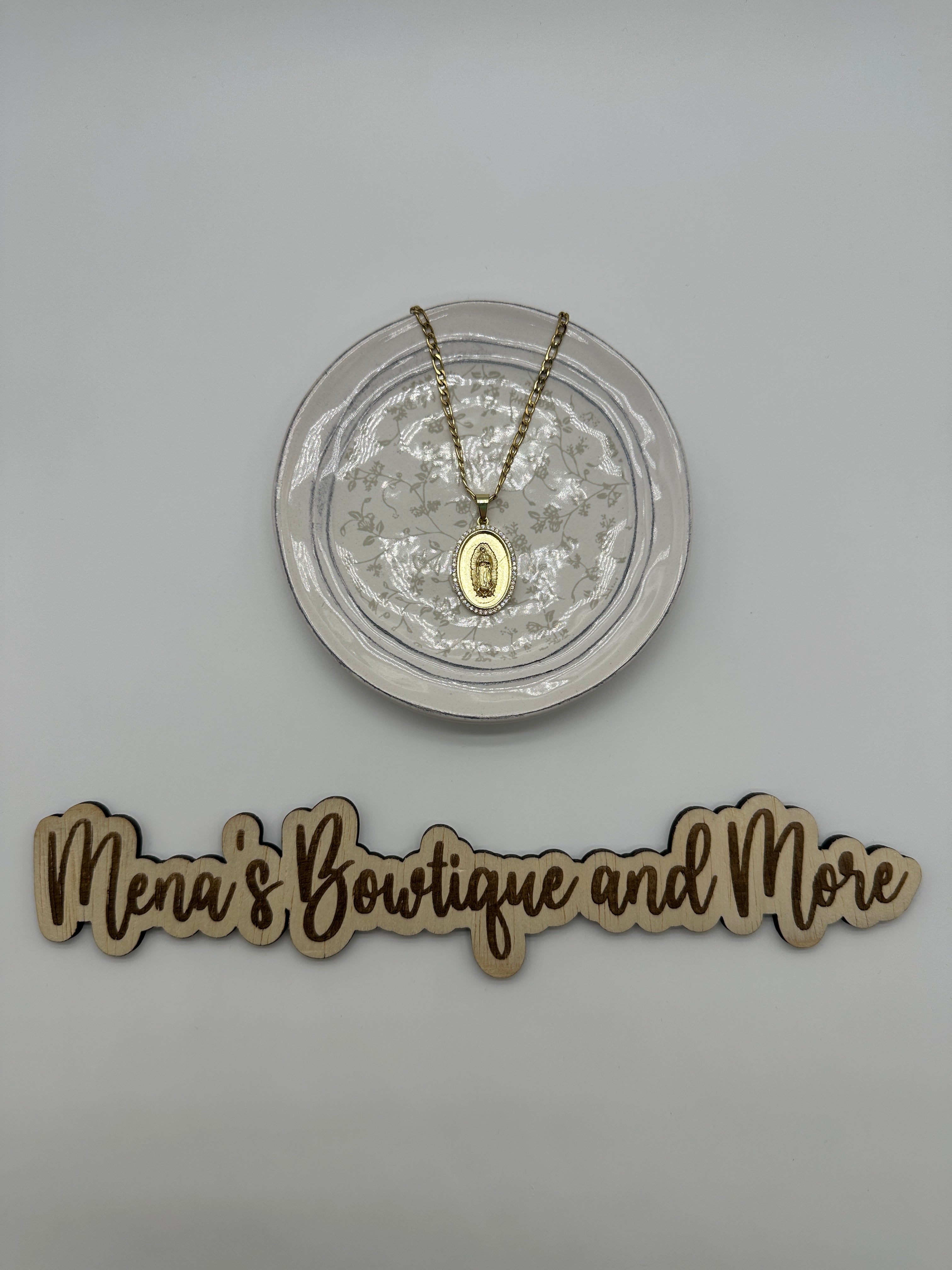 Virgen de Guadalupe- Gold Necklaces Assortment