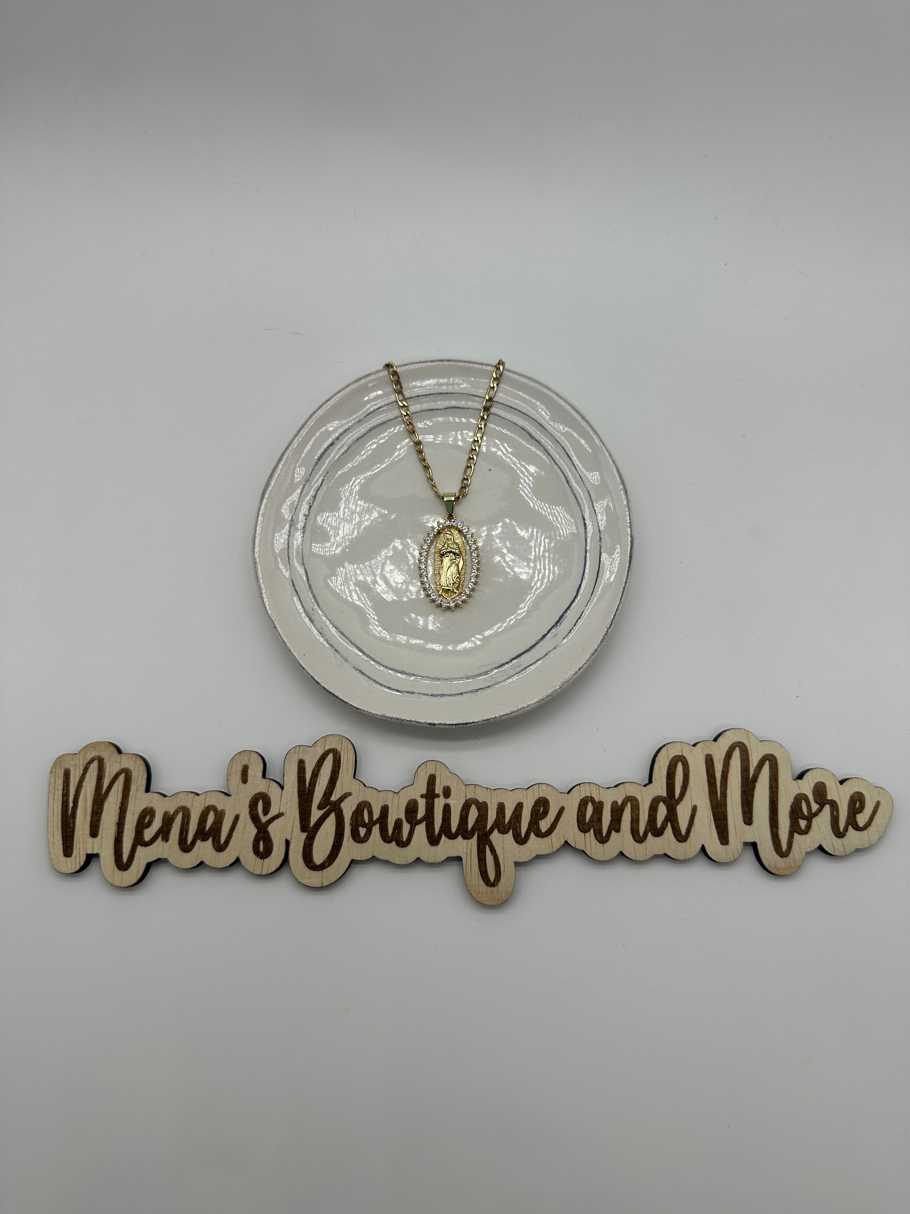 Virgen de Guadalupe- Gold Necklaces Assortment