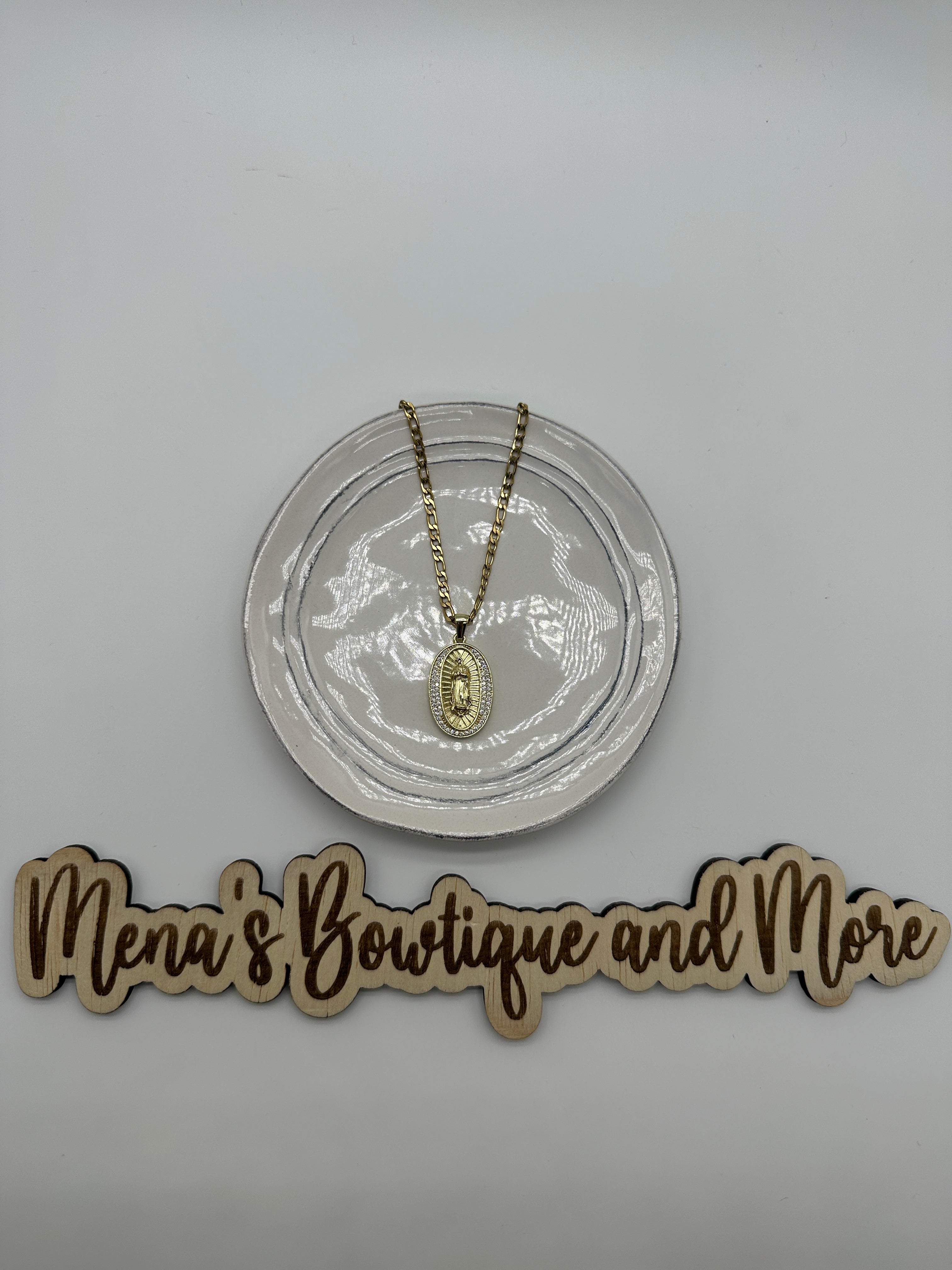 Virgen de Guadalupe- Gold Necklaces Assortment