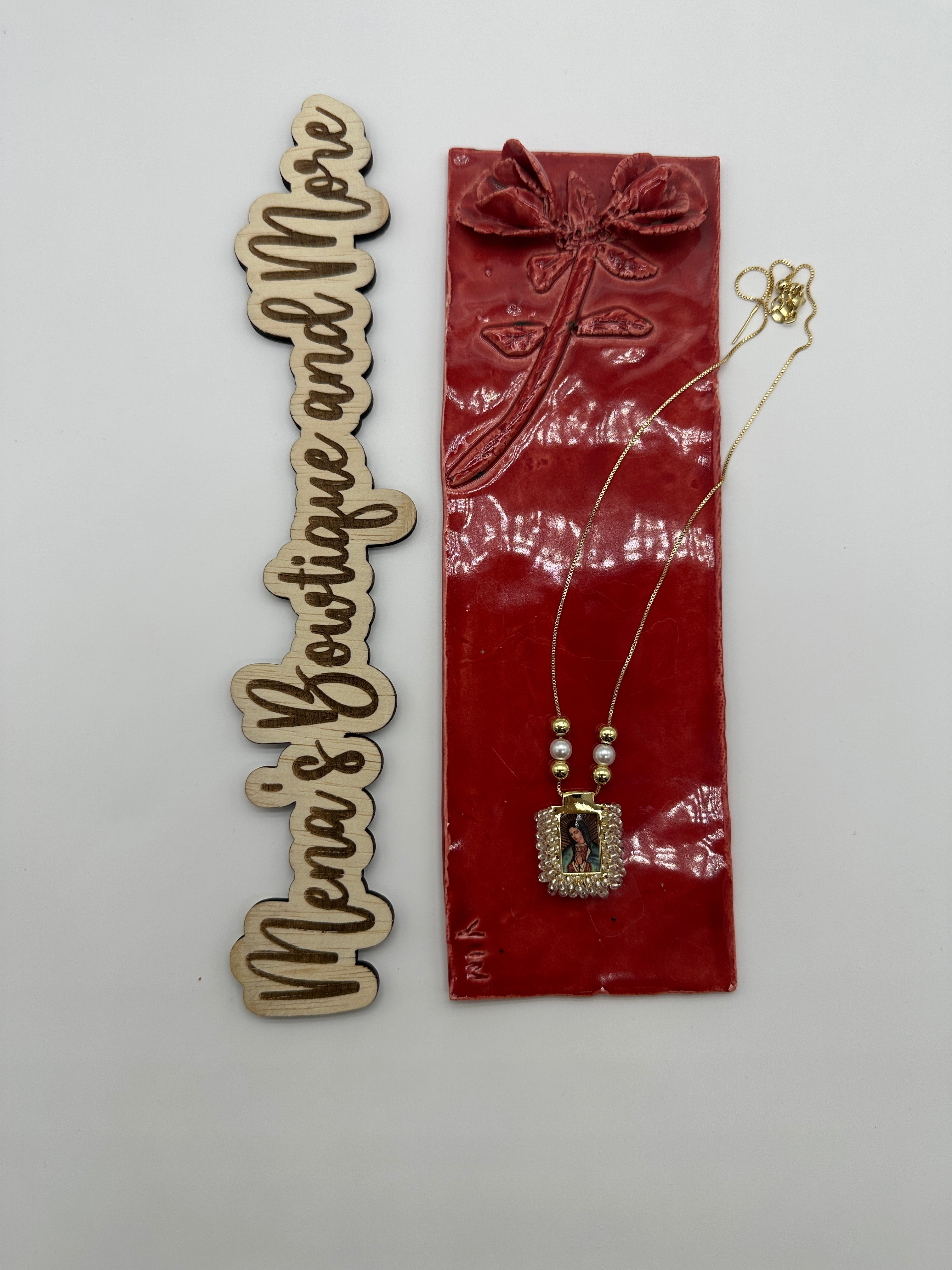 Virgen de Guadalupe- Gold Necklaces Assortment