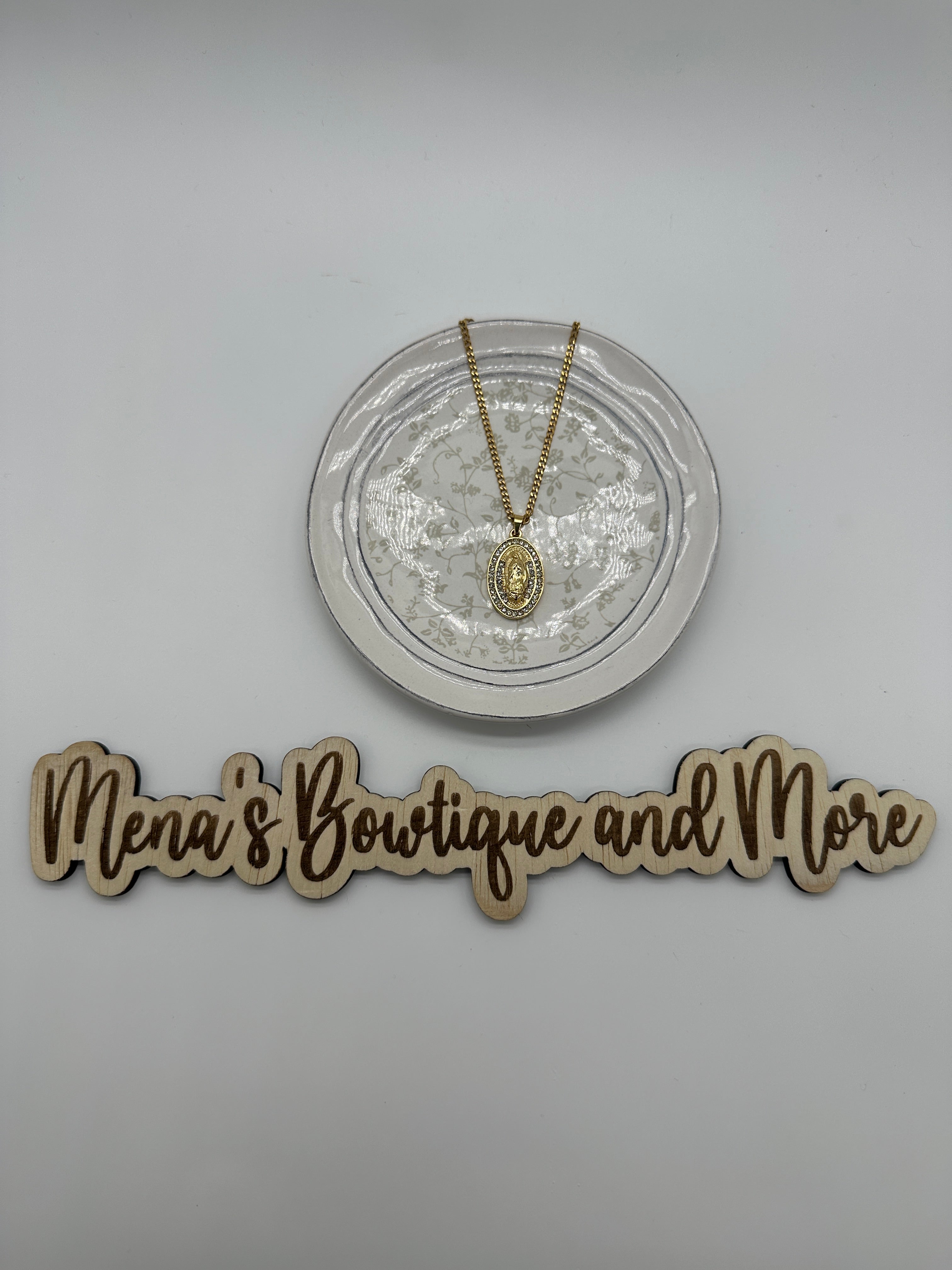 Virgen de Guadalupe- Gold Necklaces Assortment