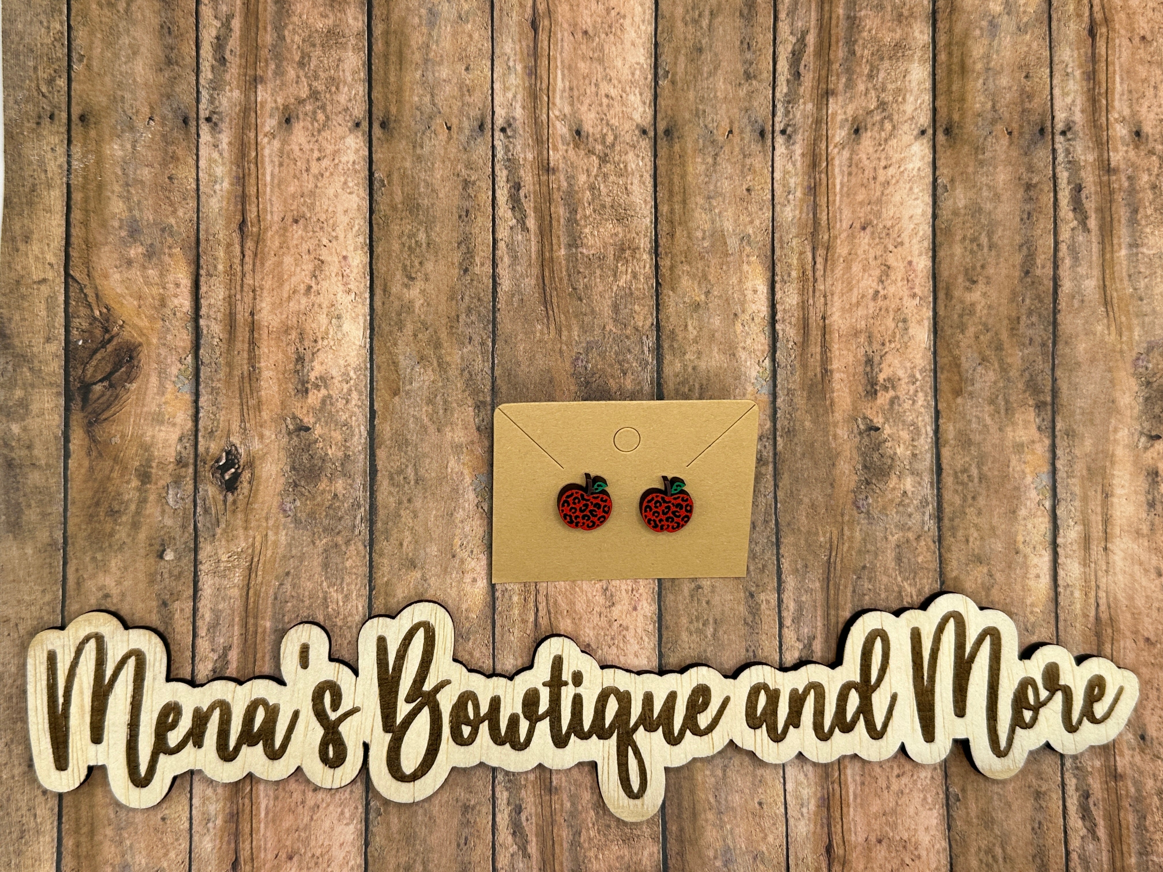 Teacher Earrings (Studs)