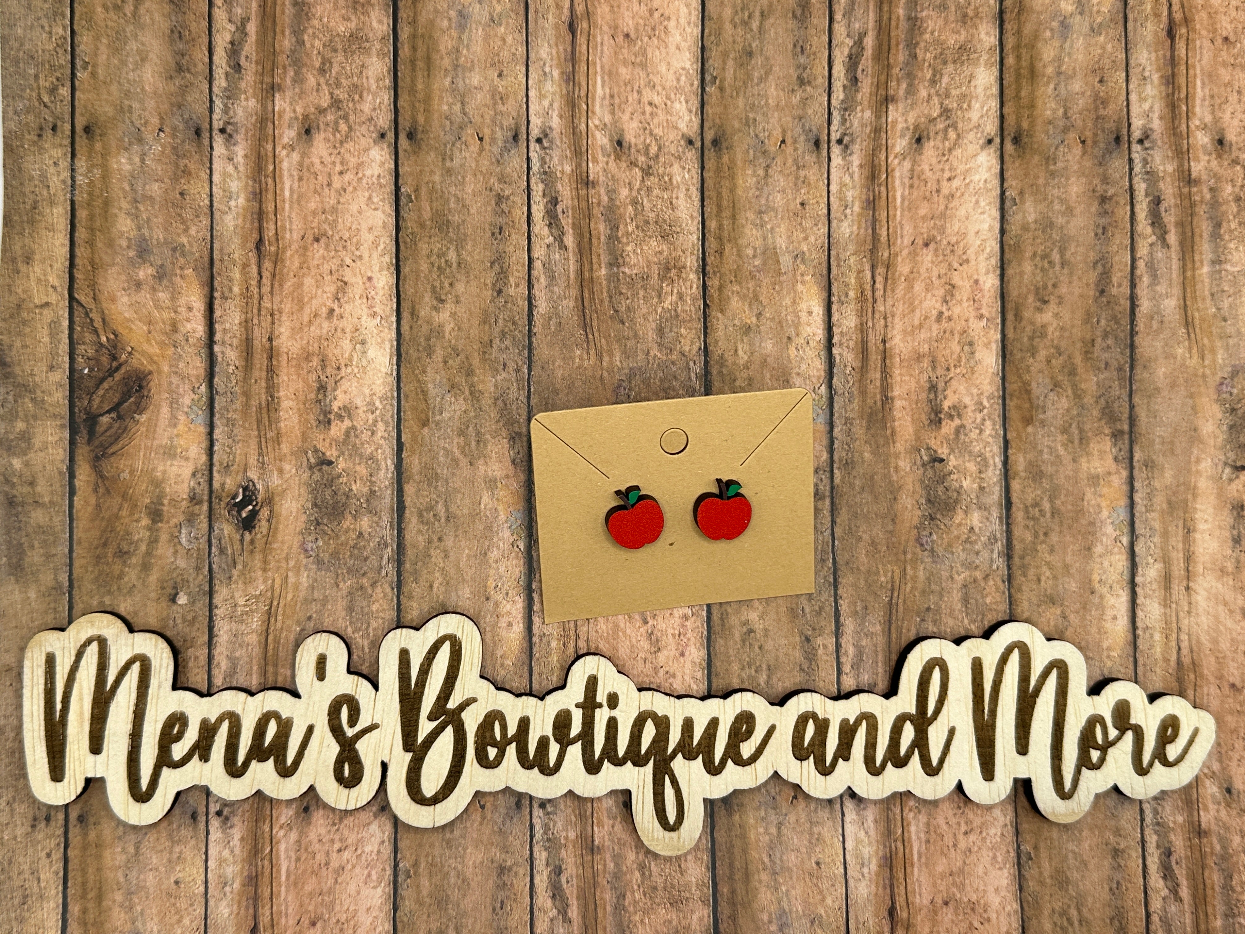 Teacher Earrings (Studs)