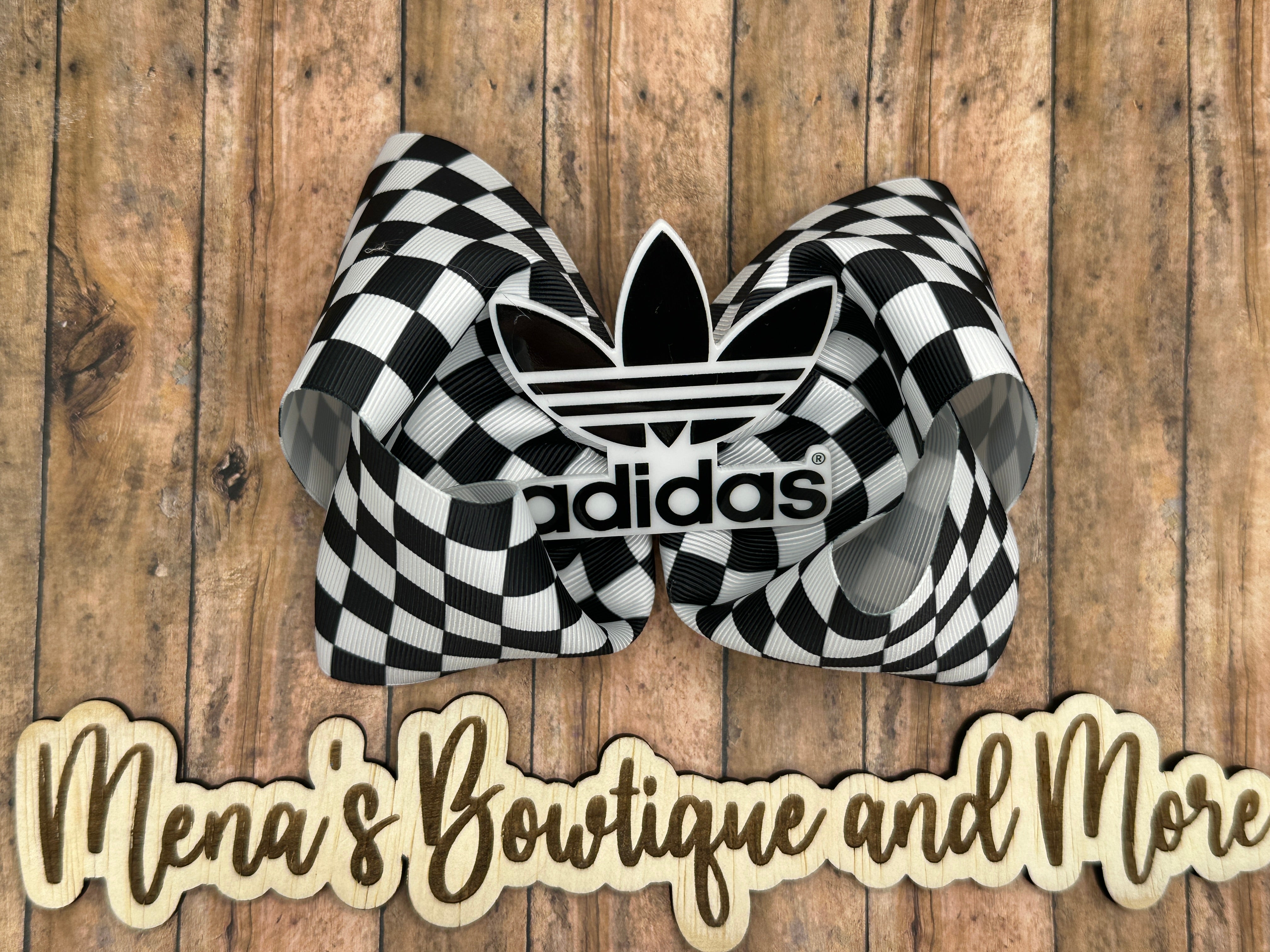 Checkered Boutique Bow