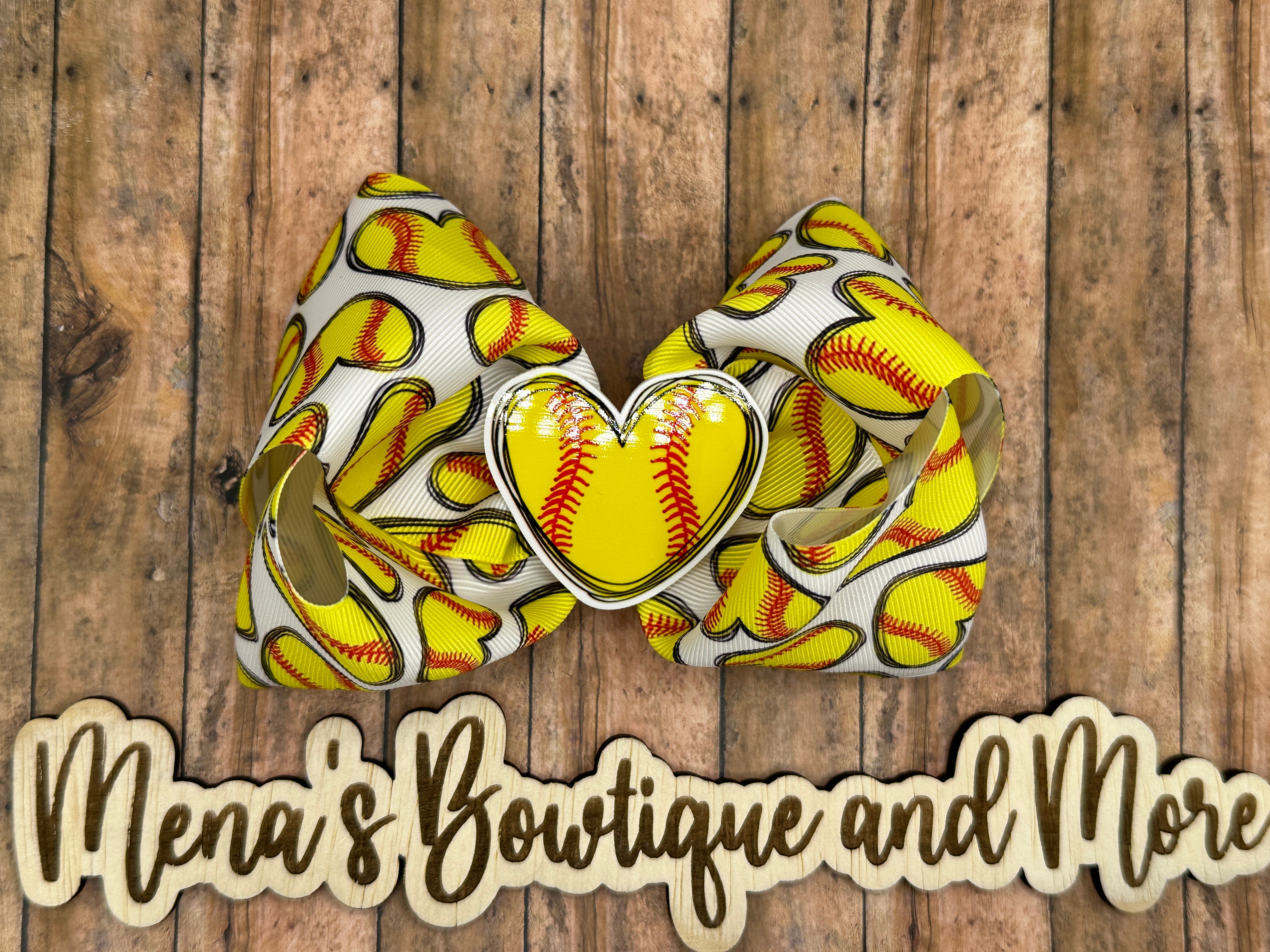 Softball Boutique Bow