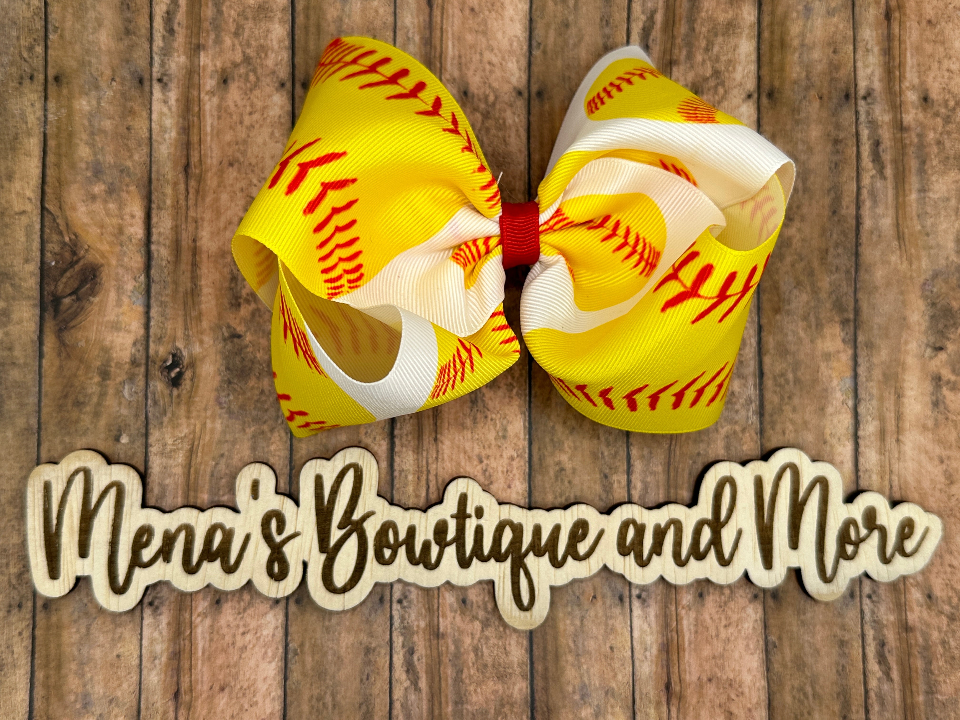 Softball Boutique Bow