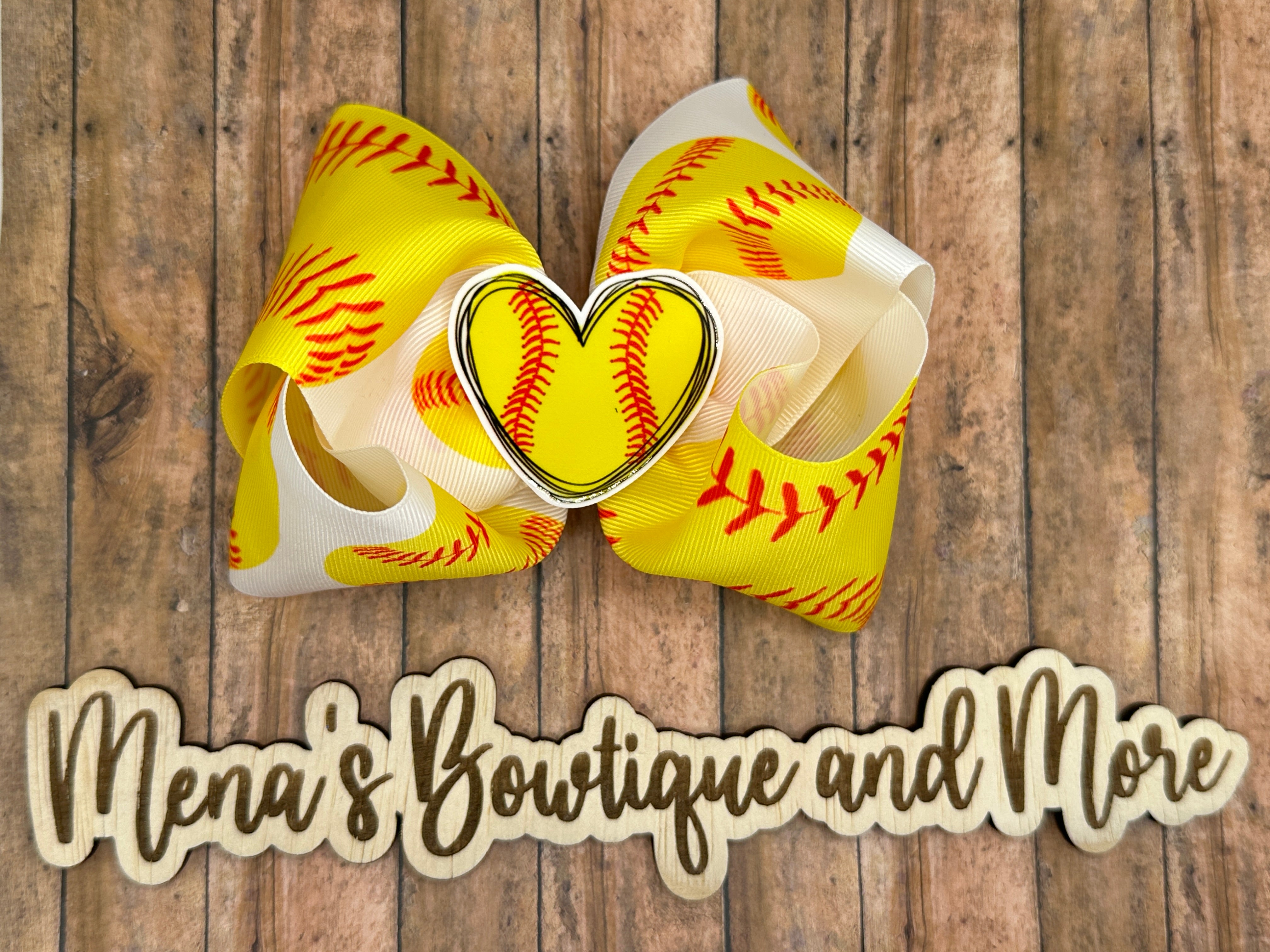 Softball Boutique Bow