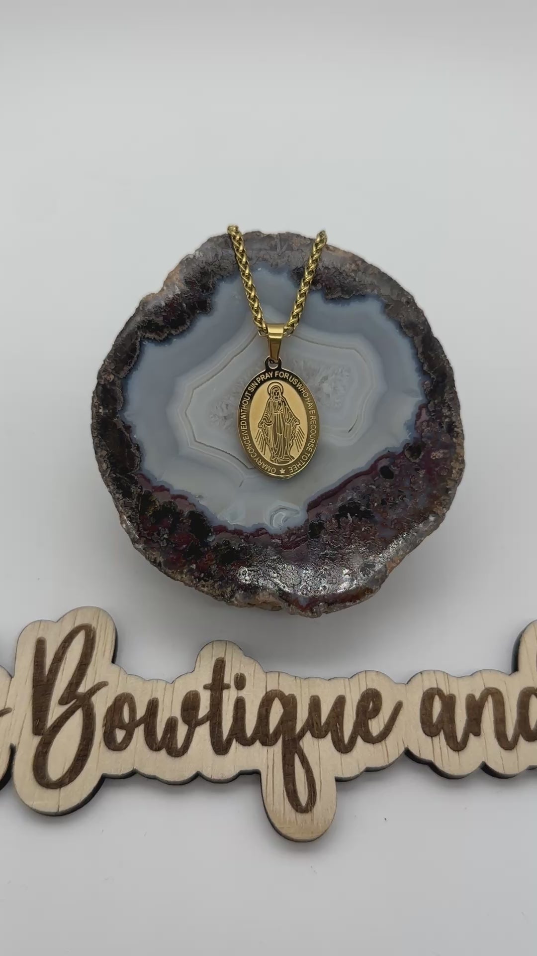 Miraculous Mary Necklace- Assorted