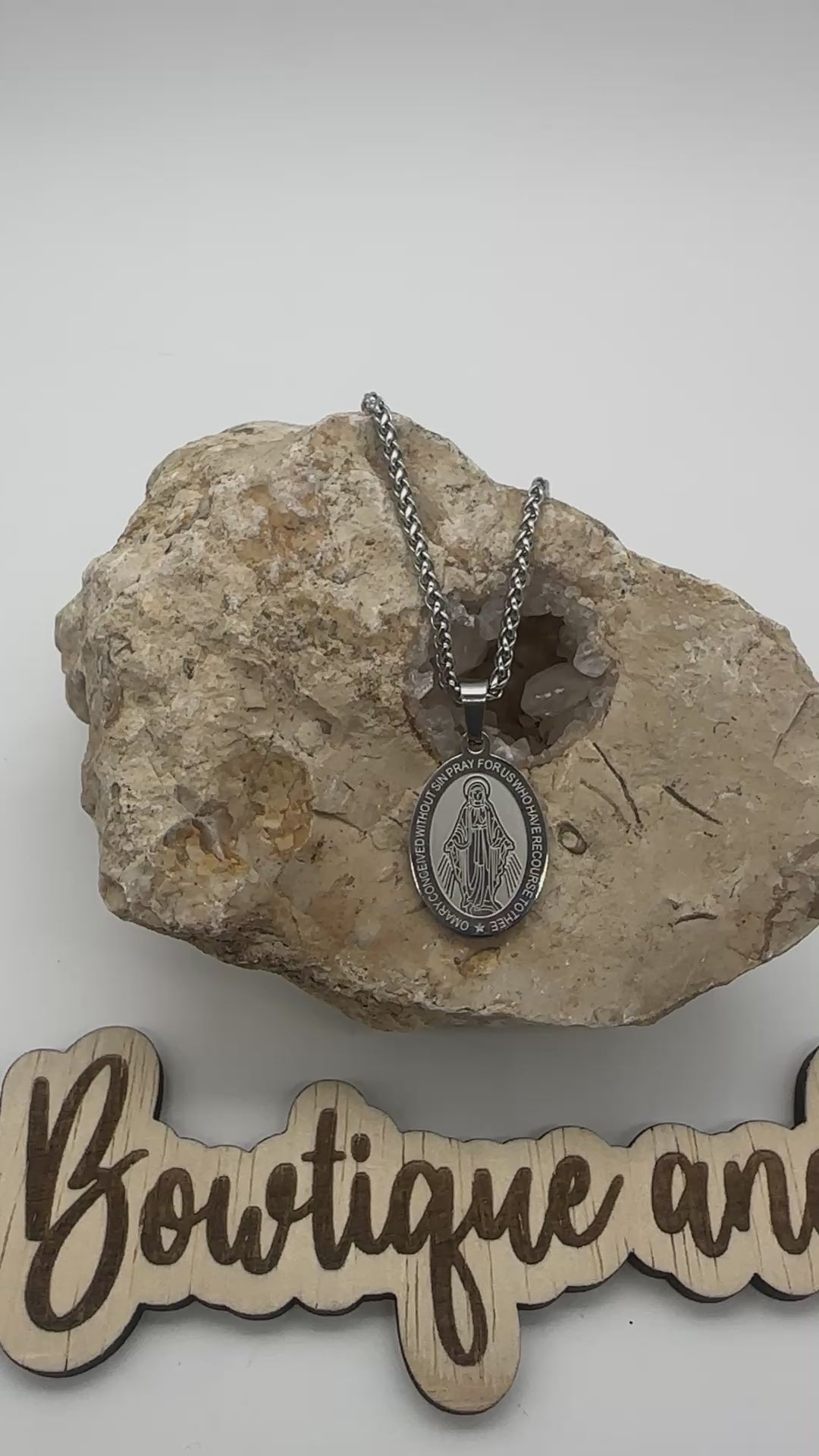 Miraculous Mary Necklace- Assorted