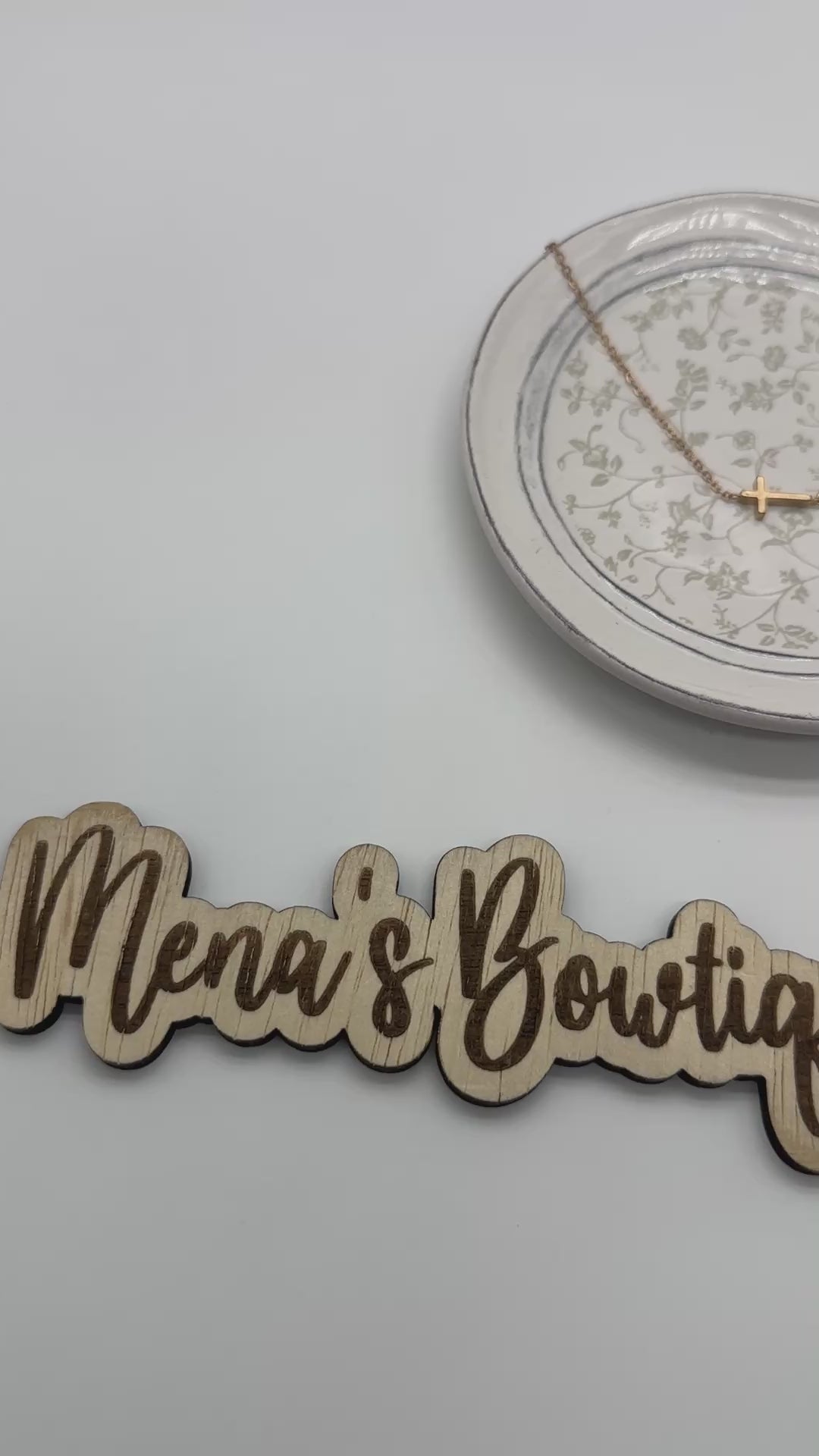 Simple Cross Gold Necklace