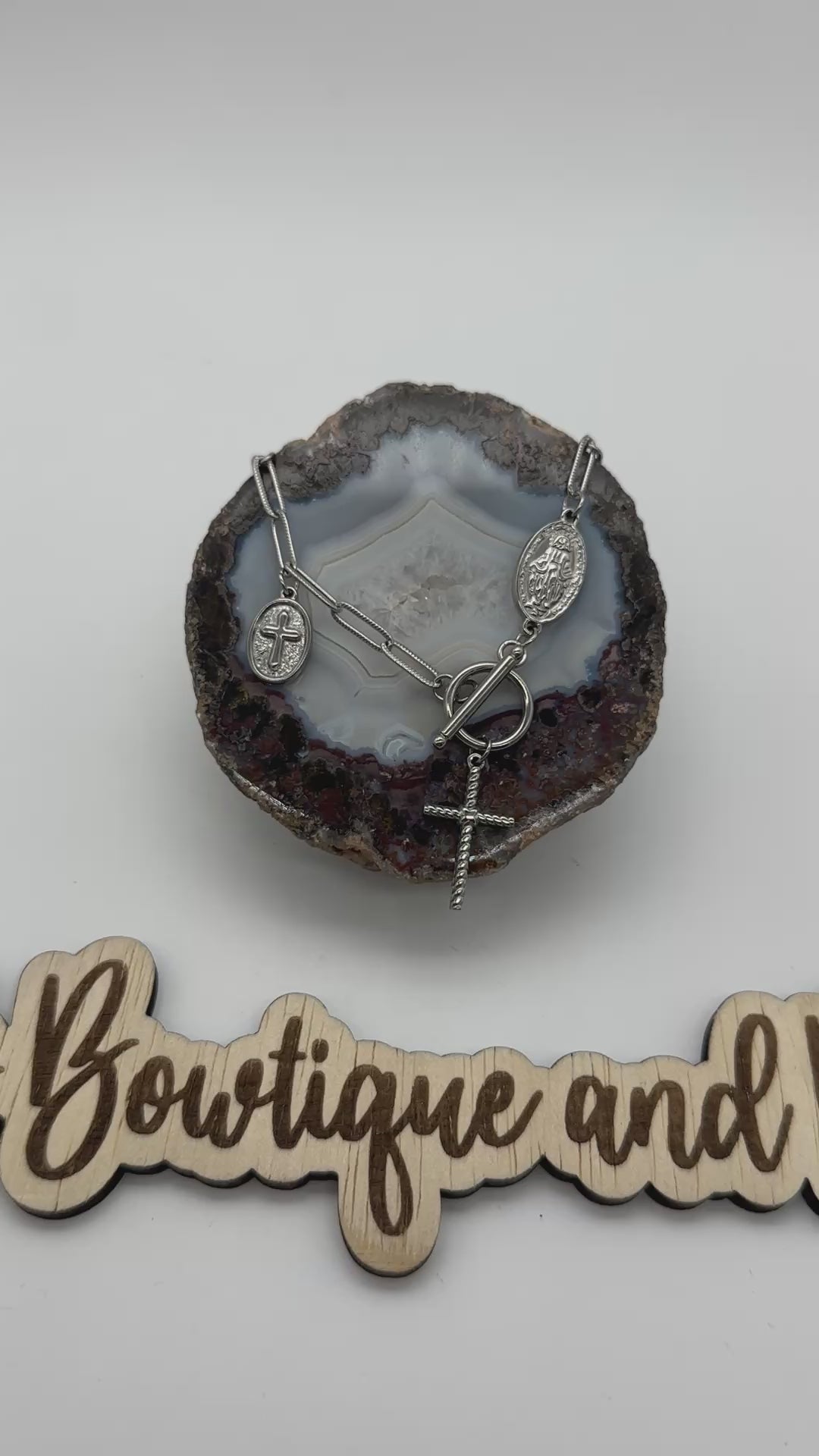 Miraculous Mary Chunky Necklace- Assorted