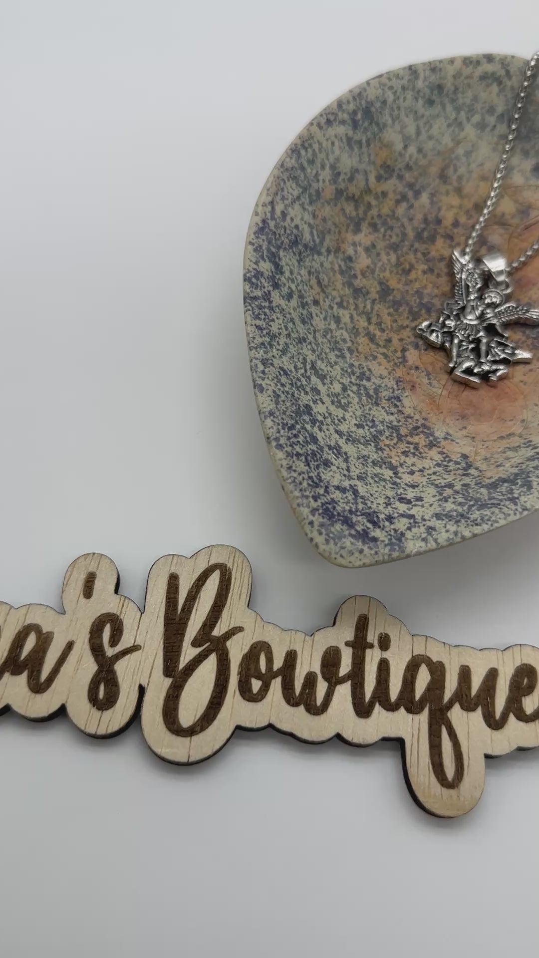 St. Michael Necklace- Silver (Assorted)