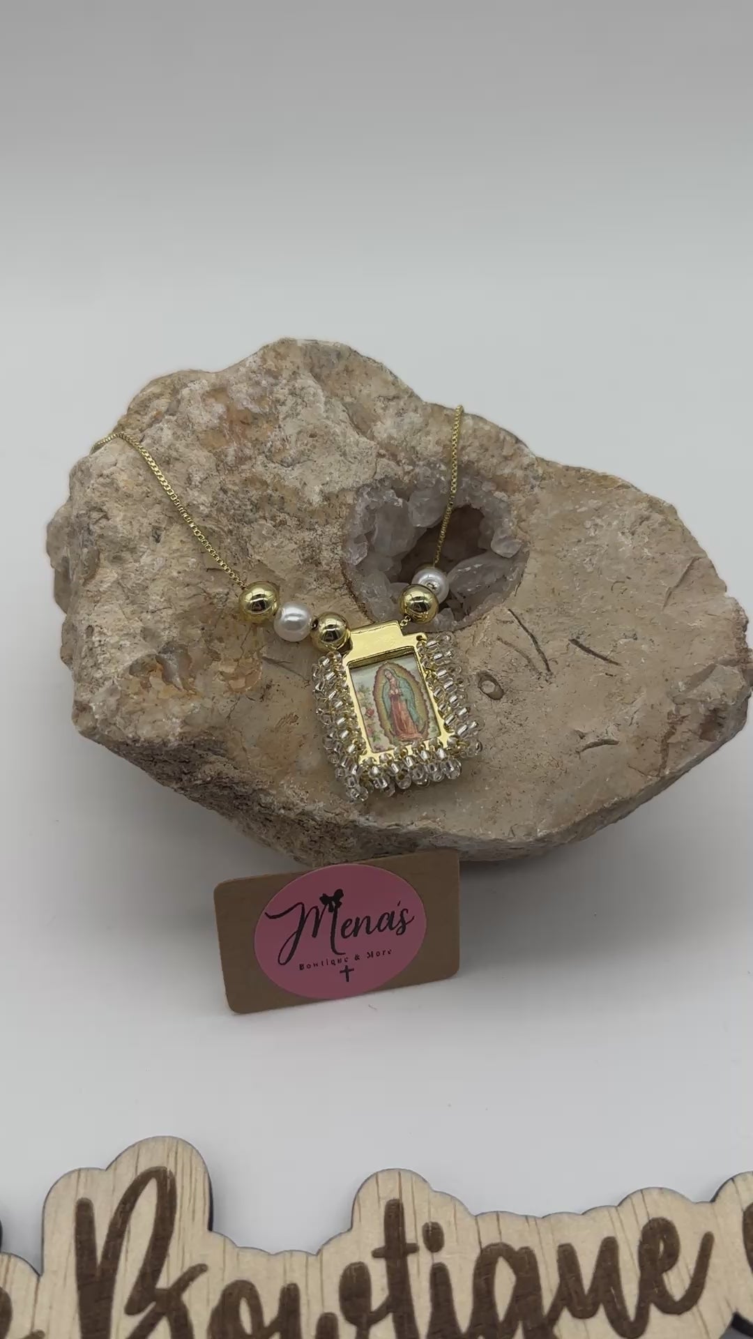 Virgen de Guadalupe- Gold Necklaces Assortment