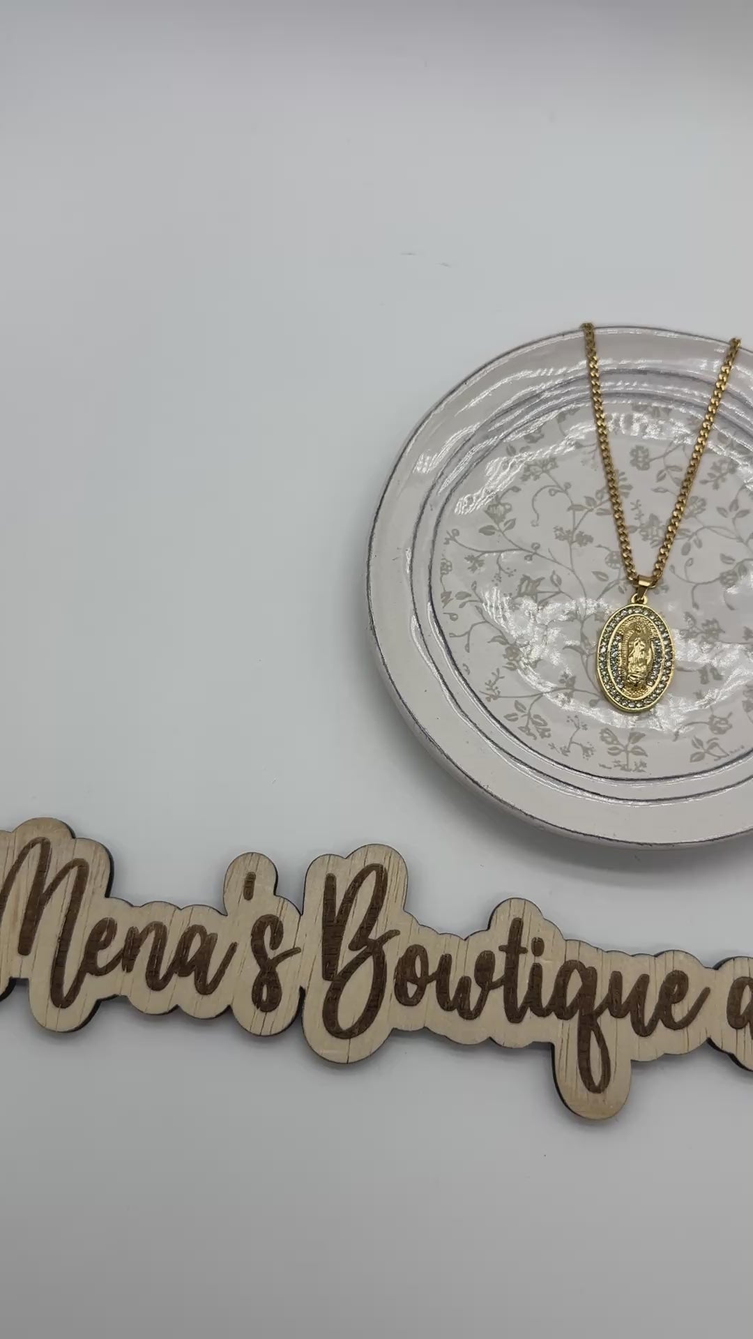 Virgen de Guadalupe- Gold Necklaces Assortment