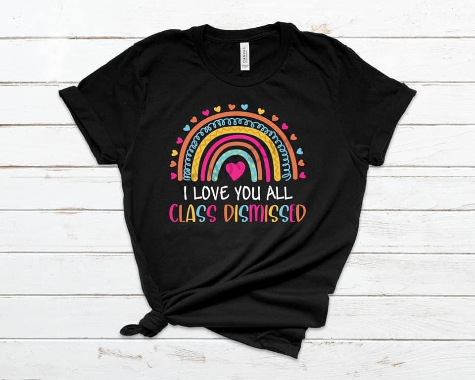 Class Dismissed Screen Transfer T-Shirt