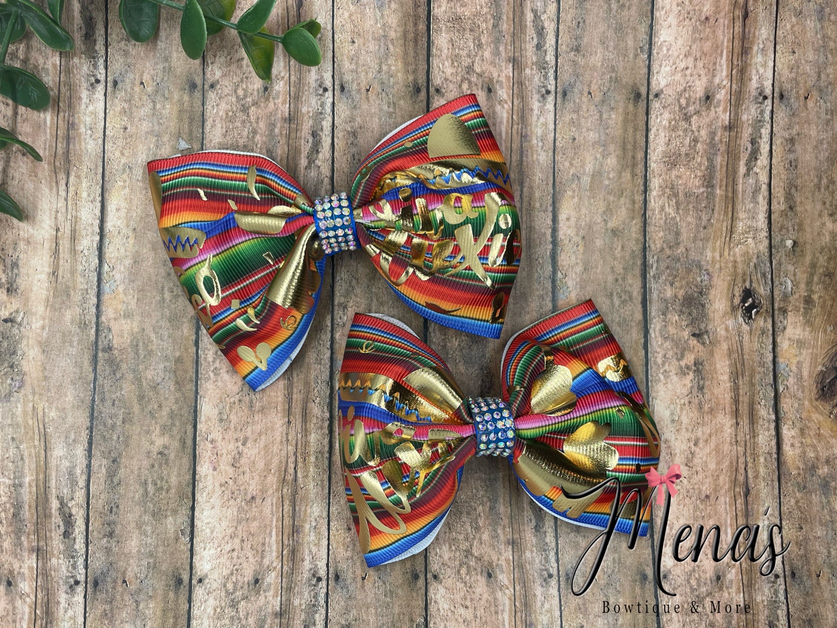 Viva Fiesta Serape Foil Piggies Set