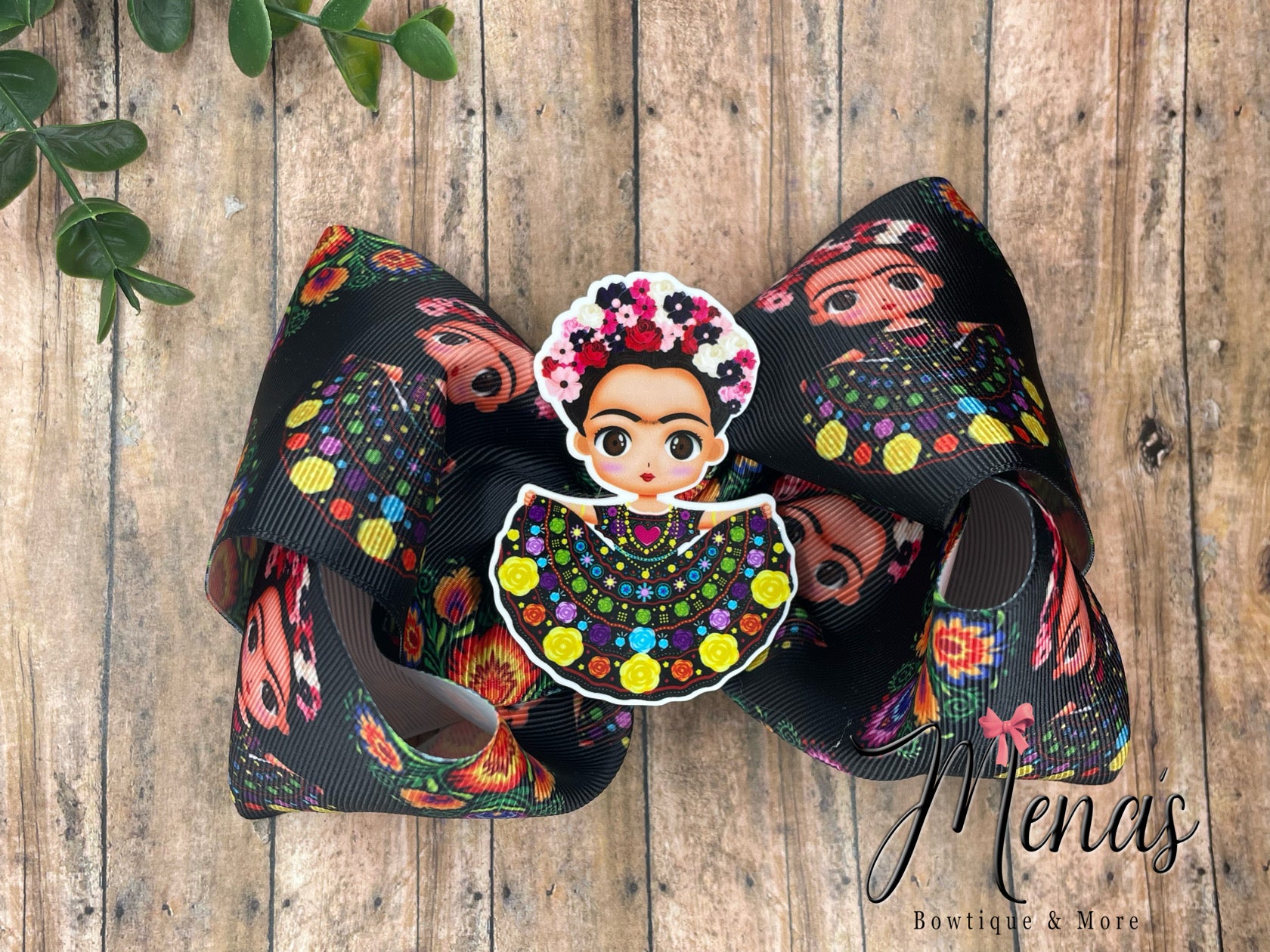 Mexicanita Black Boutique Bow
