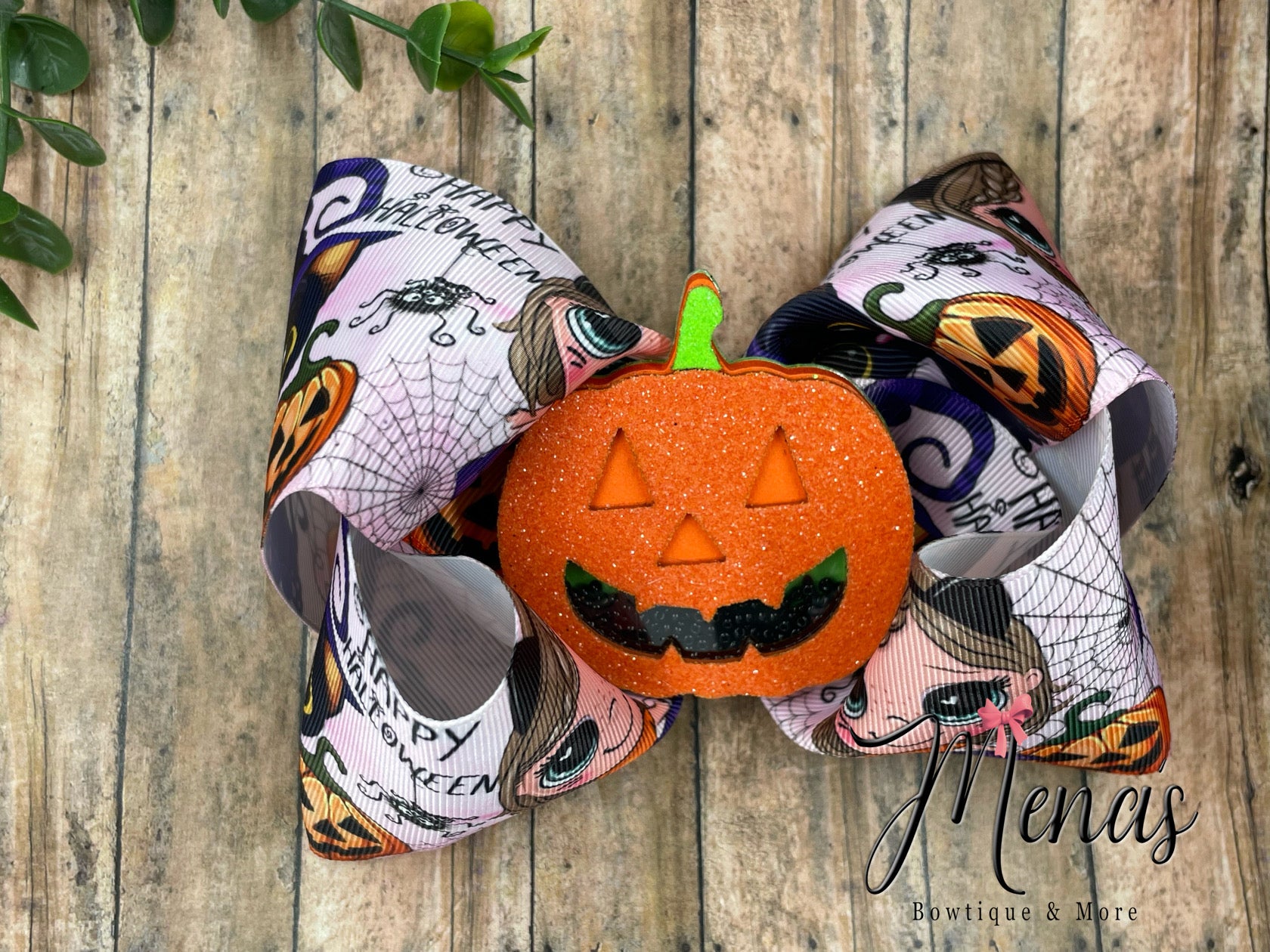 Girly Halloween Boutique Bow