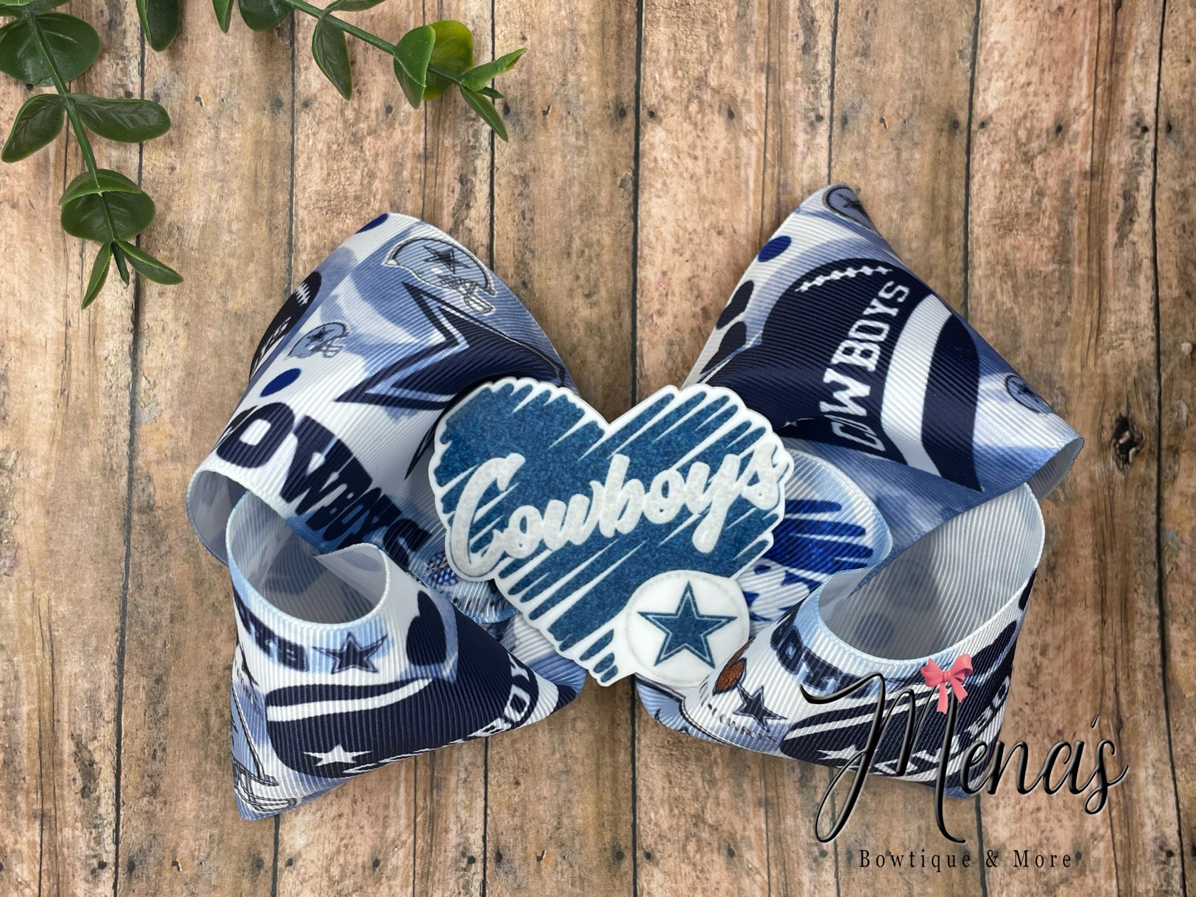 Star (Blue) Inspired Boutique Bow